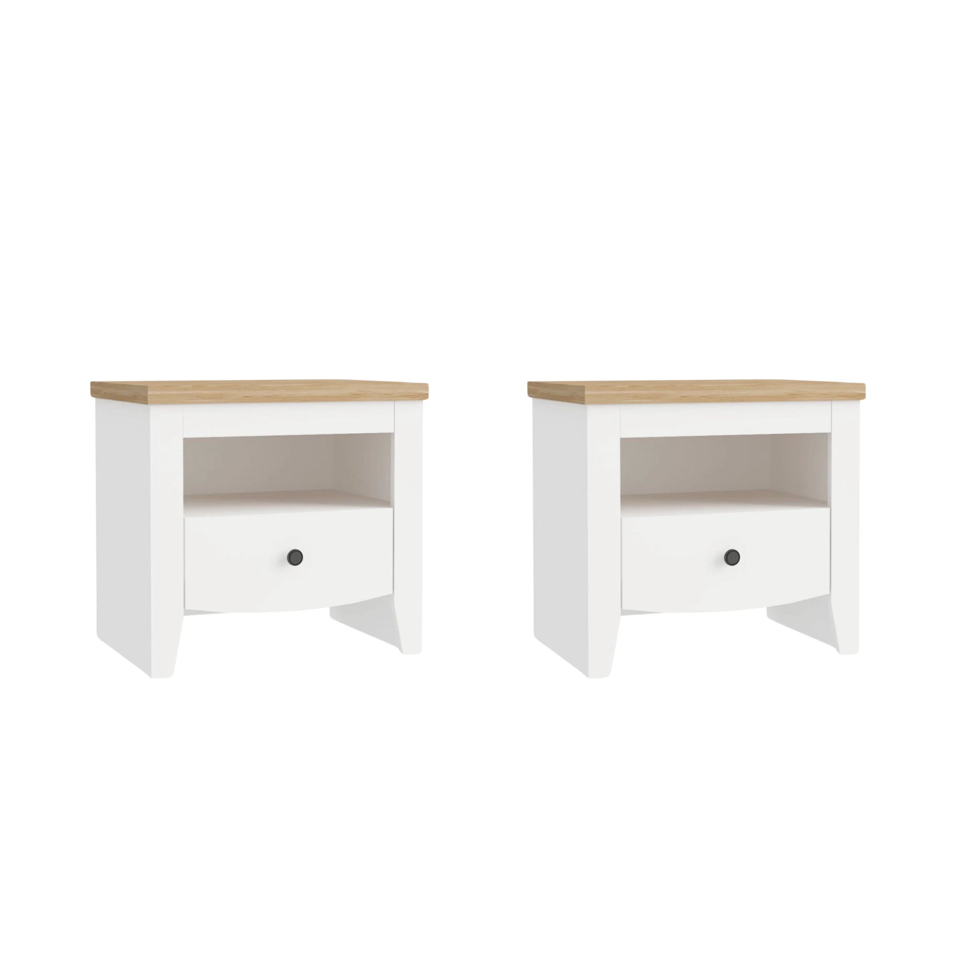 Loft Hampton 2PCS Bedside Table Set A