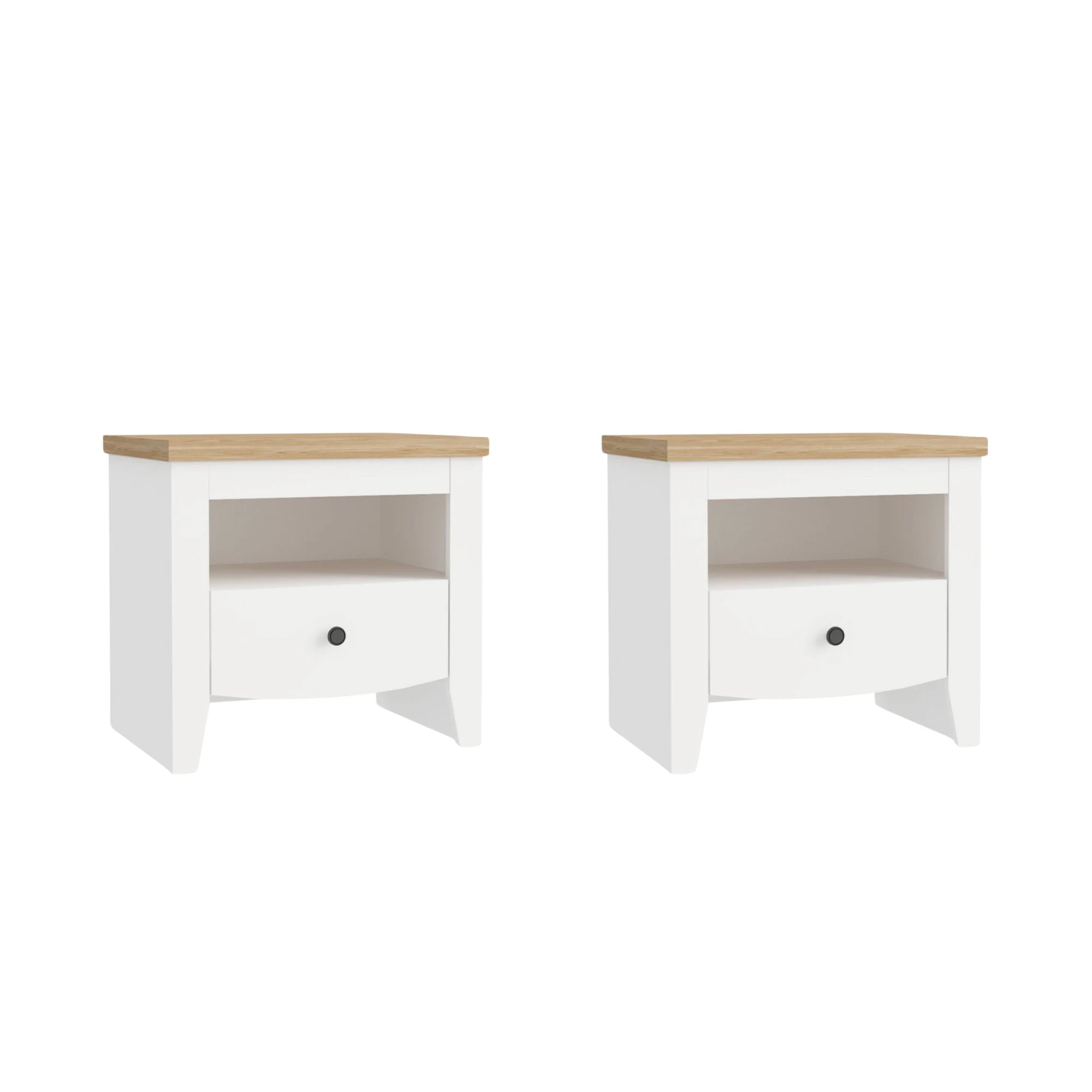 Loft Hampton 2PCS Bedside Table Set A