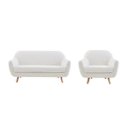 MODE Milo 2PCS Sofa Set, Loveseat + 1-Seater