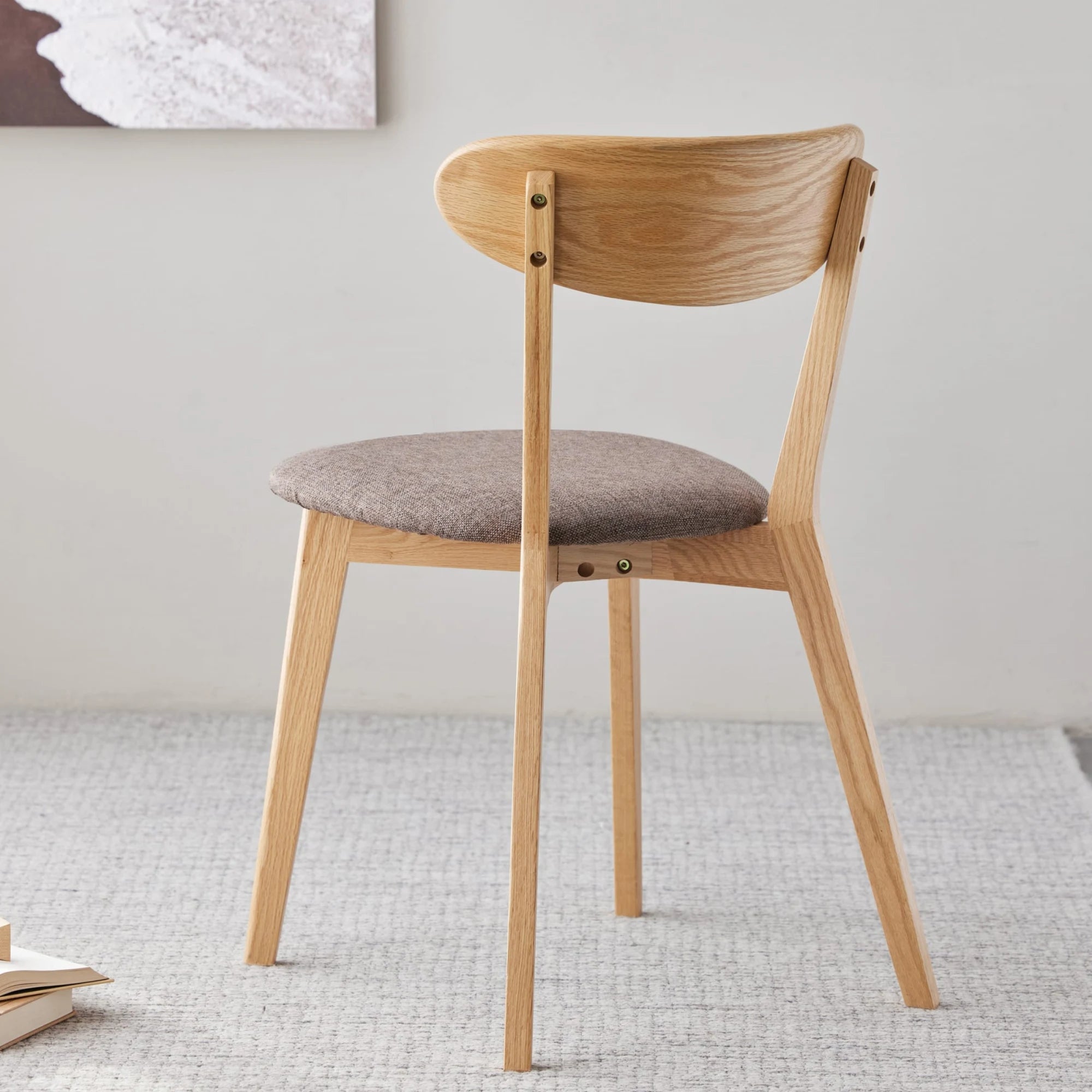 Solidwood Fuji 4PCS Dining Chair Set