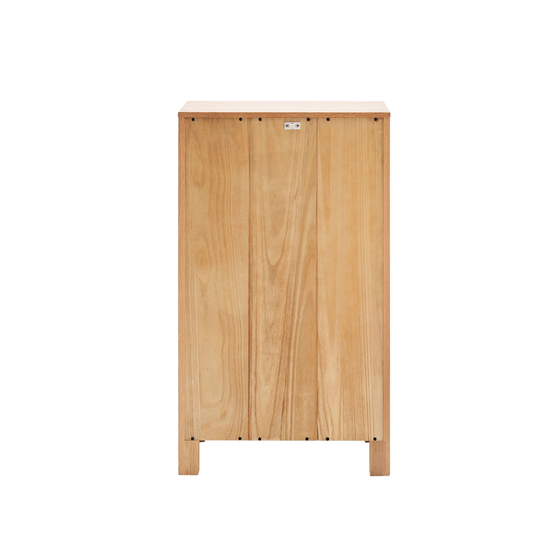 Solidwood Norway 3PCS Bedroom Set, 5-Drawer Tall Boy