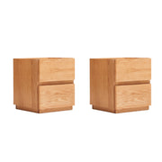 Solidwood Bailey 2PCS Bedside Table Set B