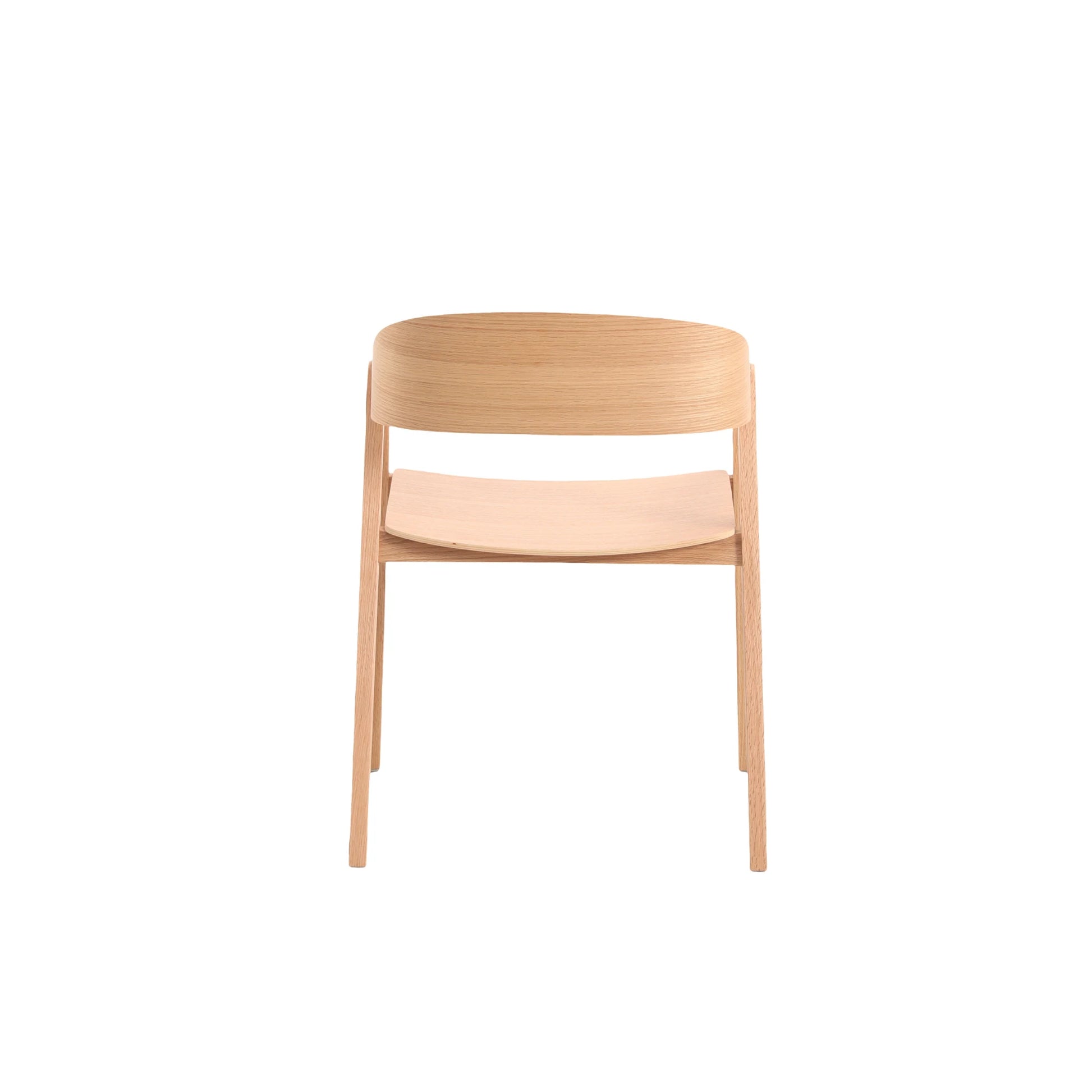 MODE Elara Round Dining Table Set with 4 Bowa Chairs, Natural Wood