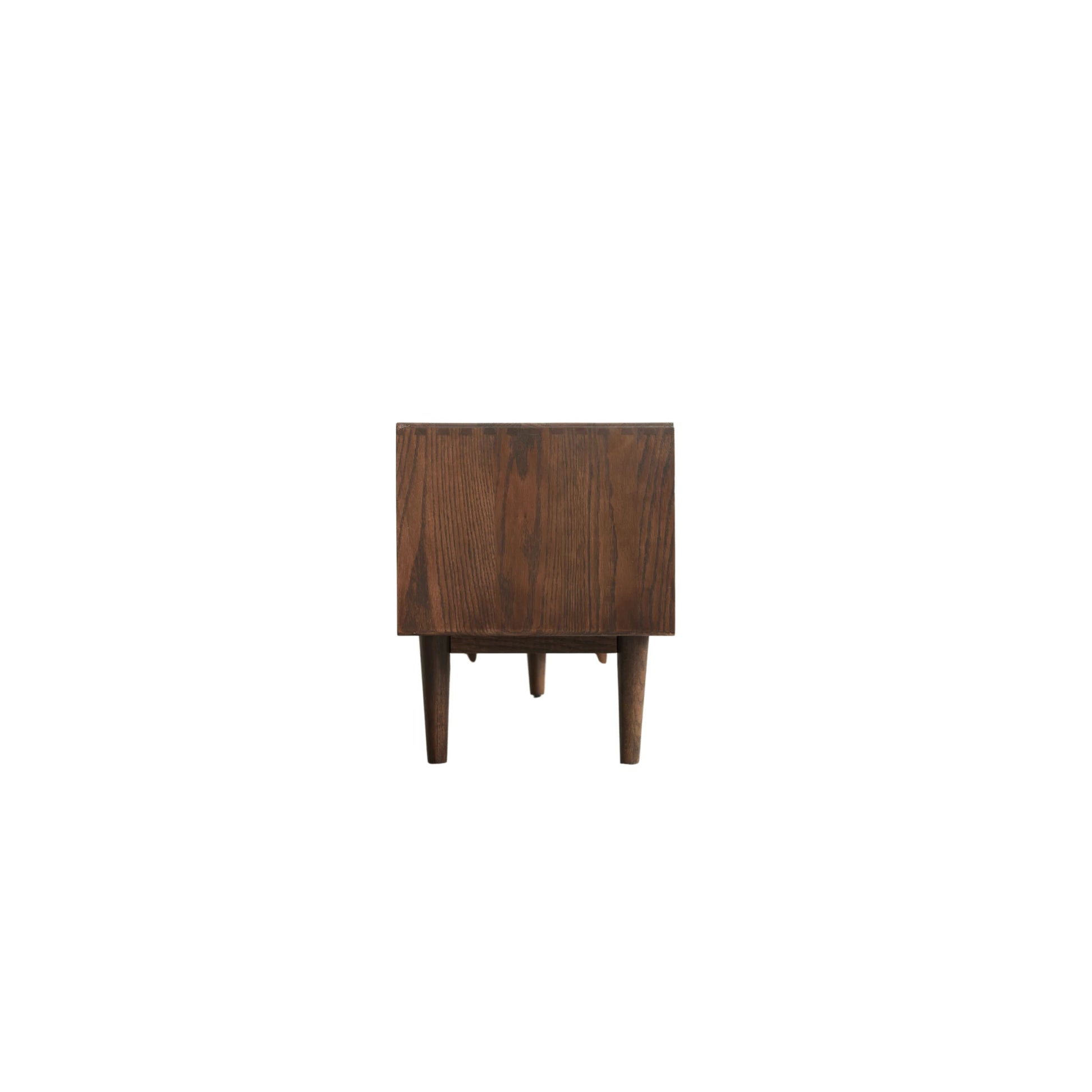 Solidwood Danya Entertainment Unit with Glass Doors, 200cm