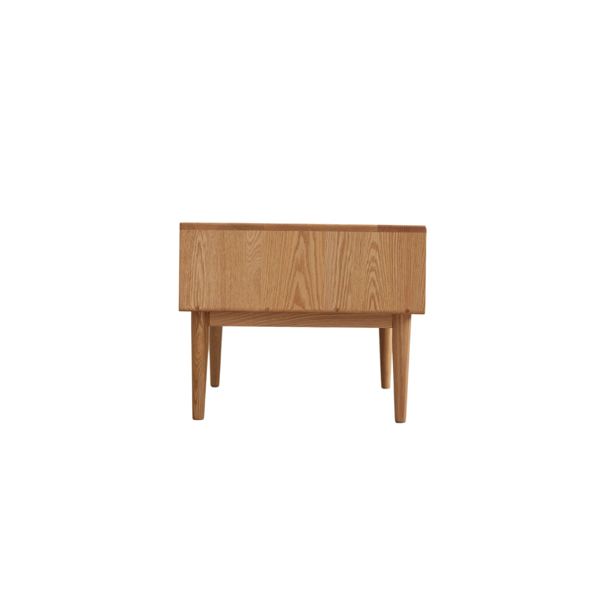Solidwood Fuji Coffee Table with Glass Doors, 110cm
