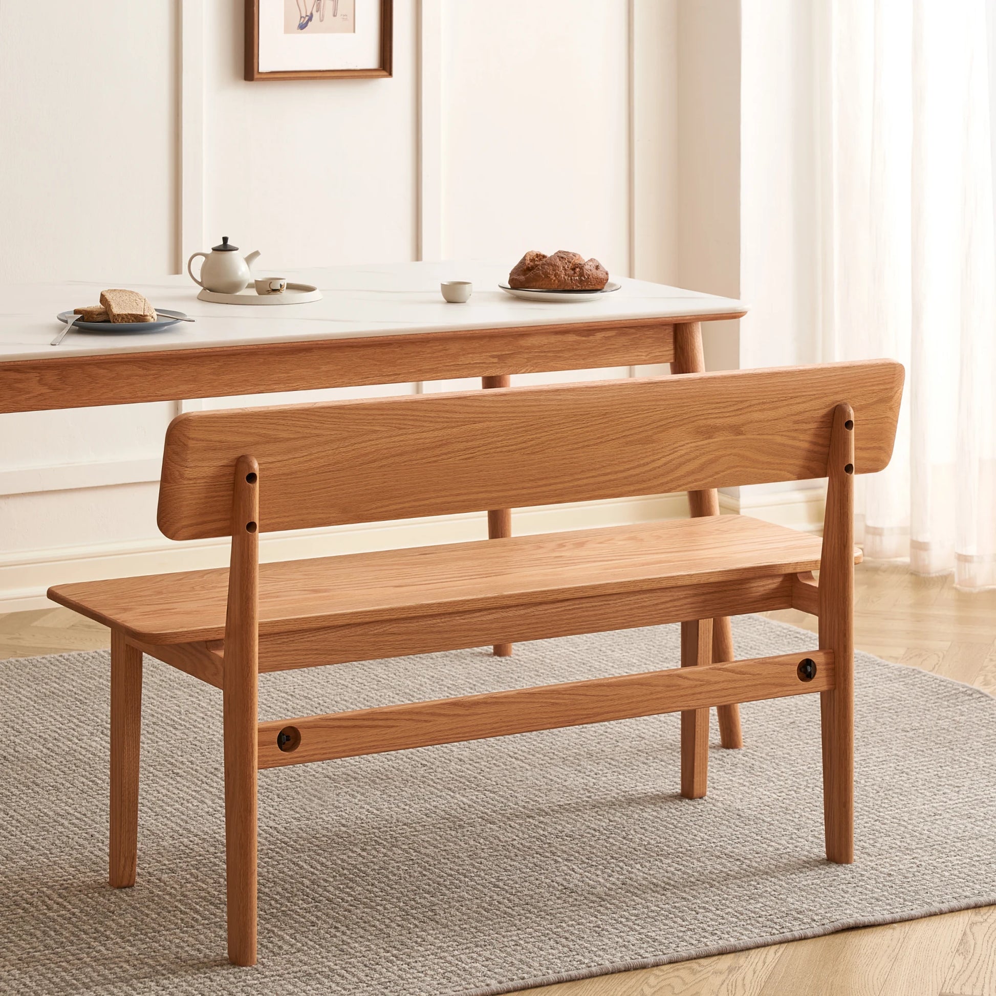Solidwood Hemura Dining Bench