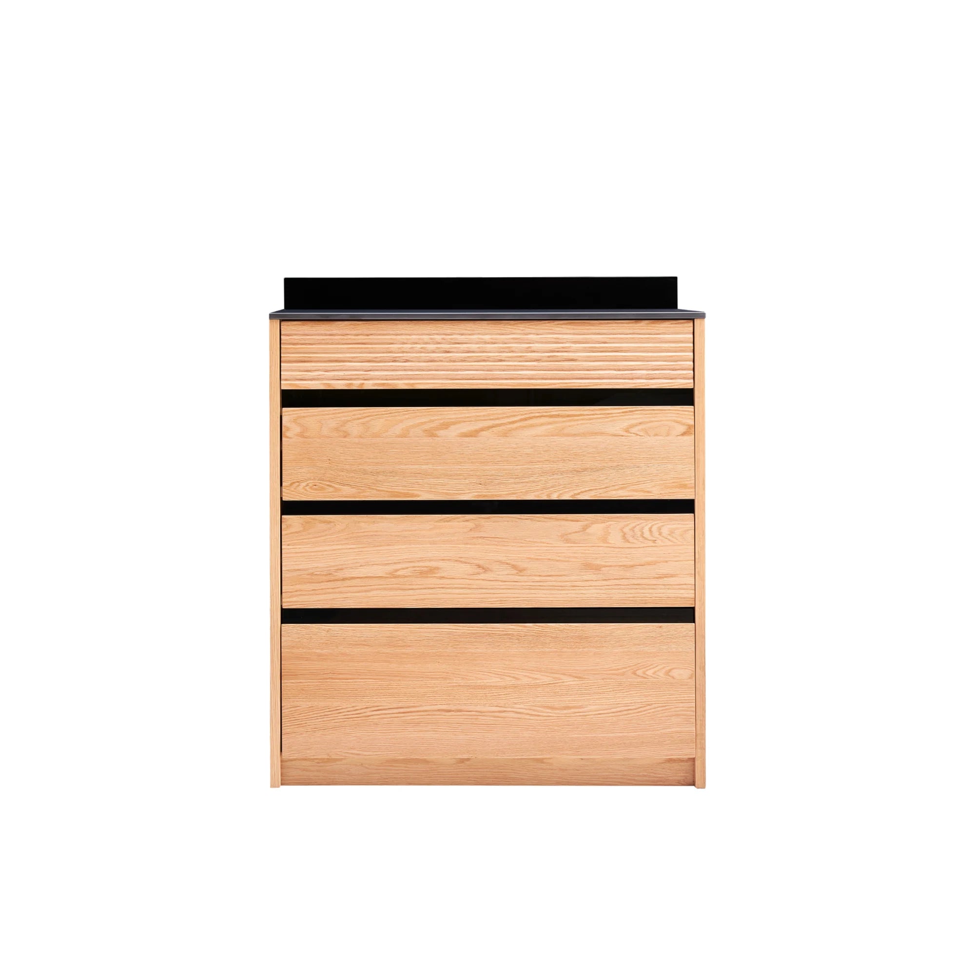 Solidwood Hemura Sideboard with 4 Drawers