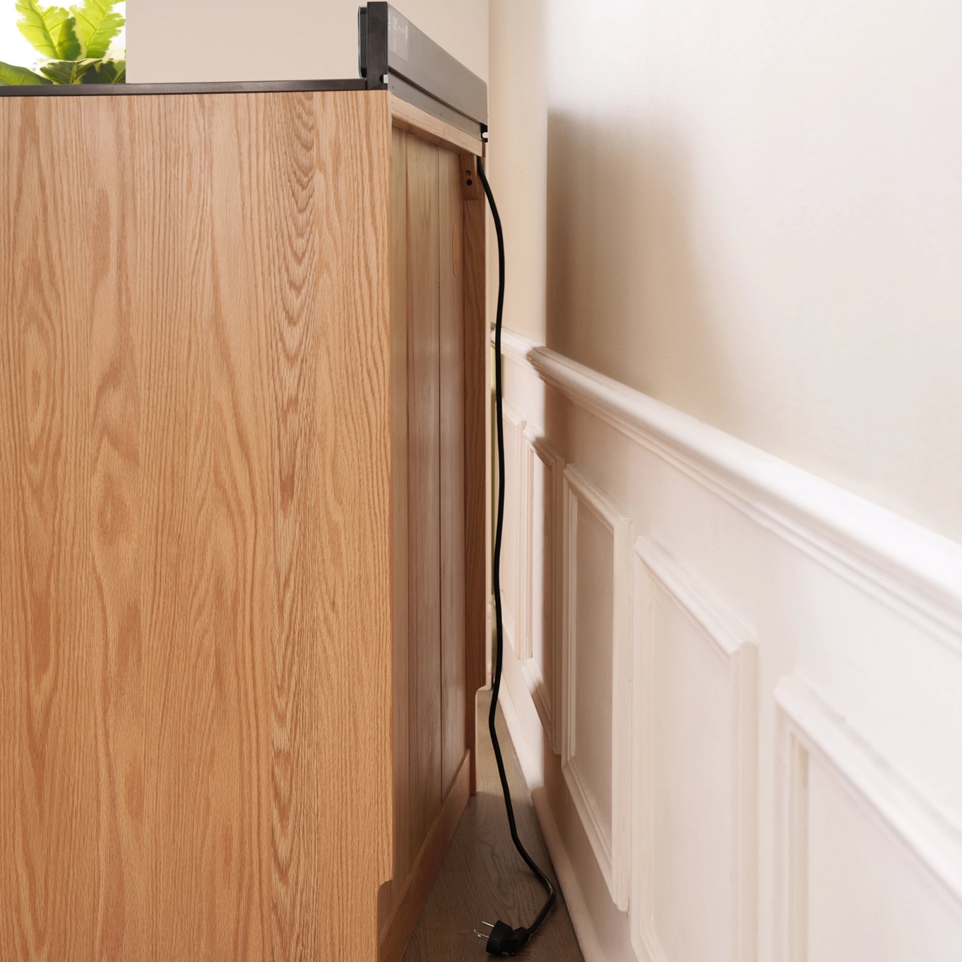 Solidwood Hemura Sideboard with 2 Drawers