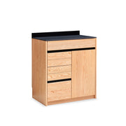 Solidwood Hemura Sideboard with Drawers & Cabinet