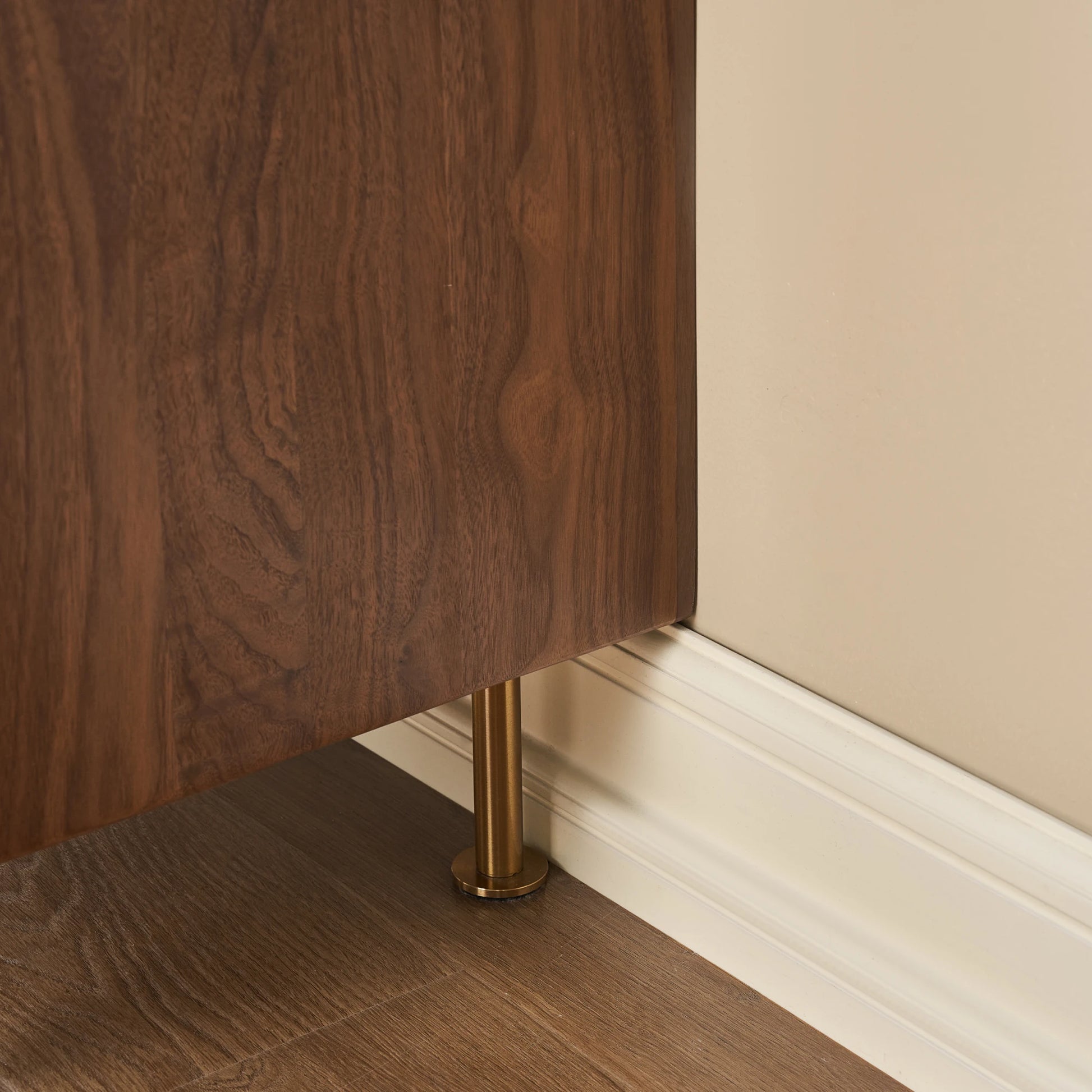 Solidwood Luxembourg Walnut Sideboard with Sintered Stone Top