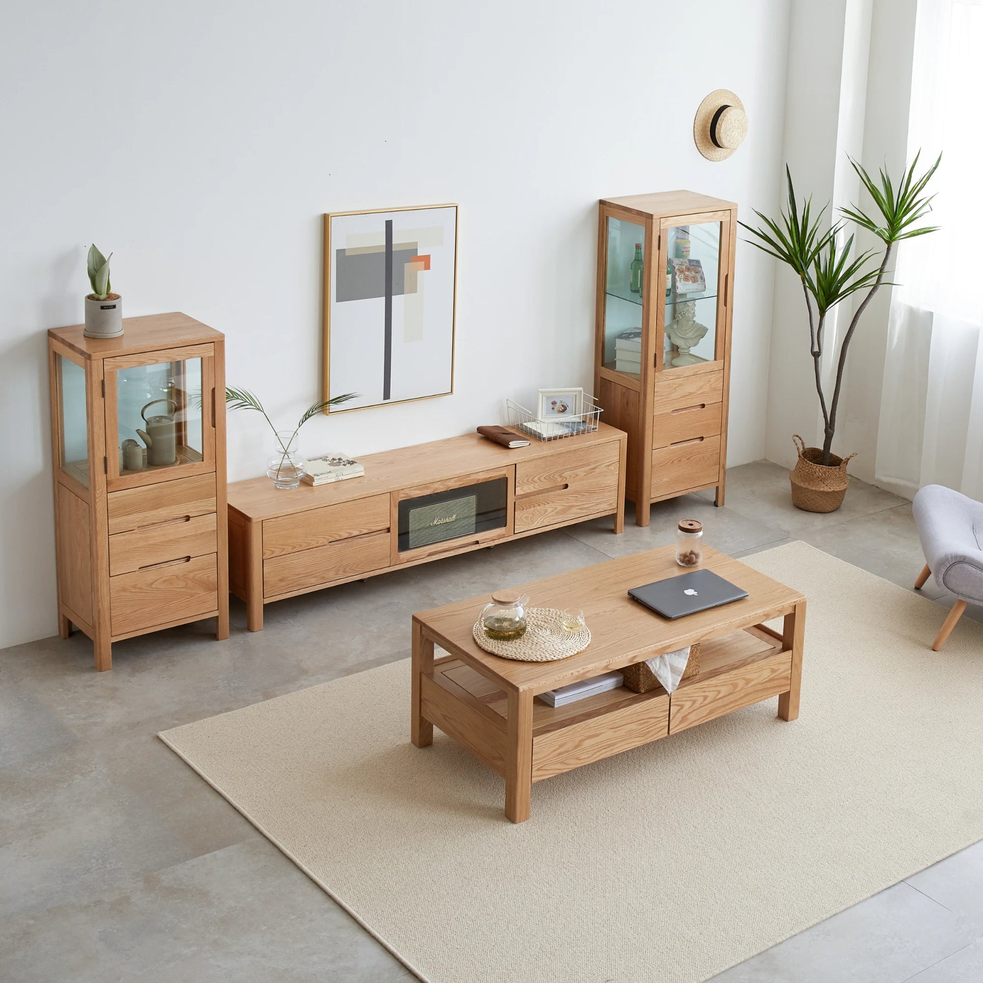 Solidwood Norway Coffee Table, 120x60cm