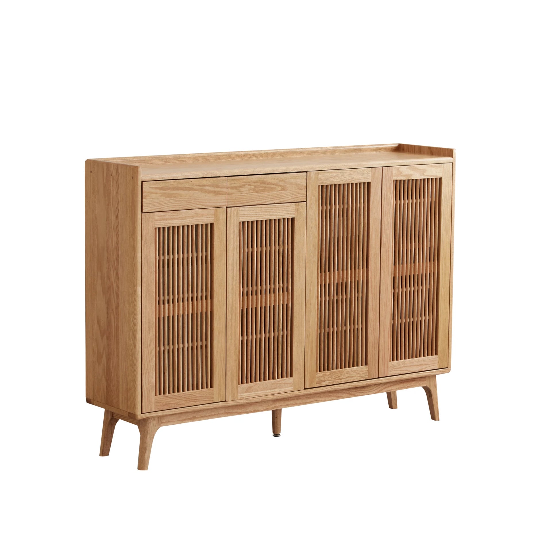 Solidwood Santa Rosa Shoe Cabinet with Drawers, 140cm