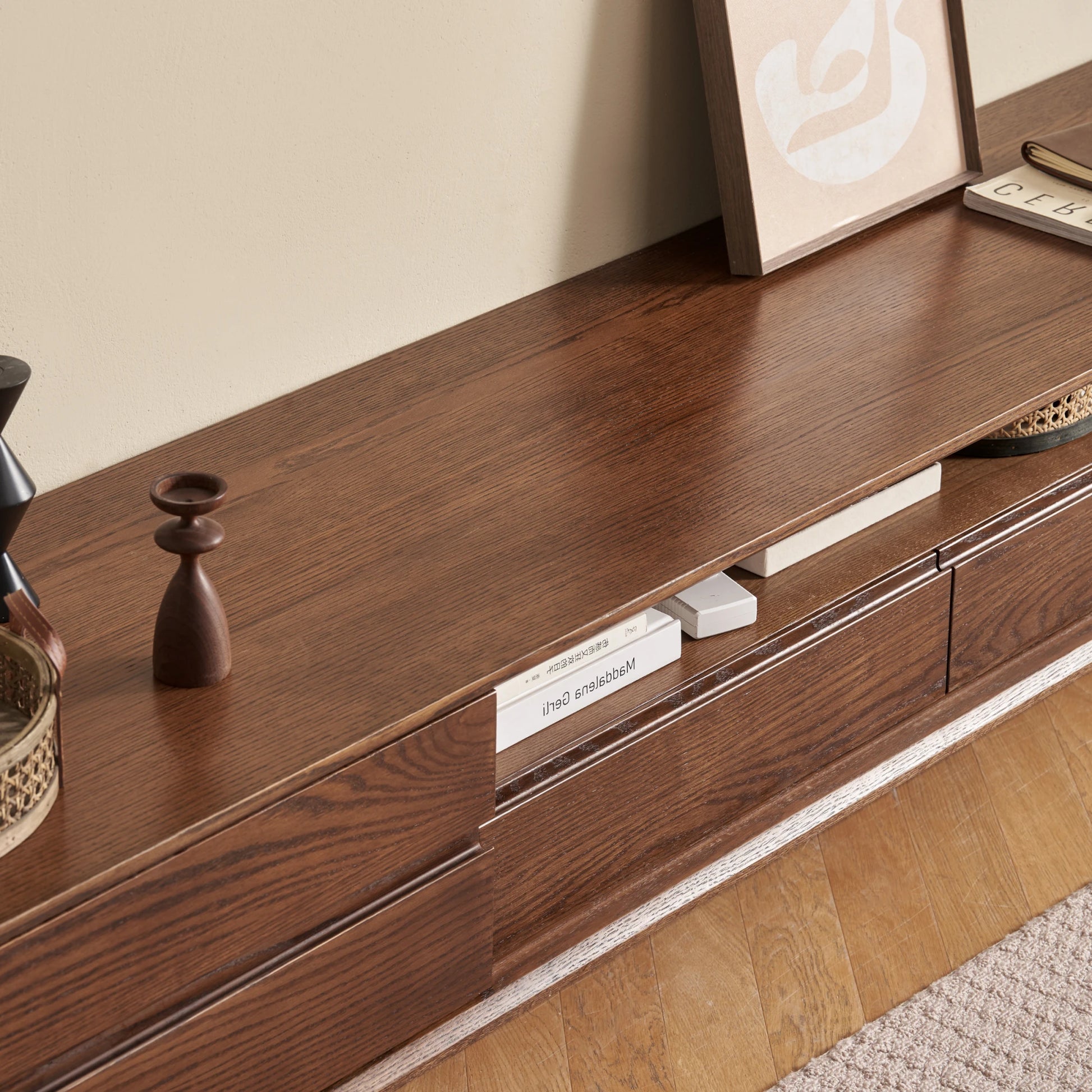 Solidwood Santa Rosa Entertainment Unit, 200cm