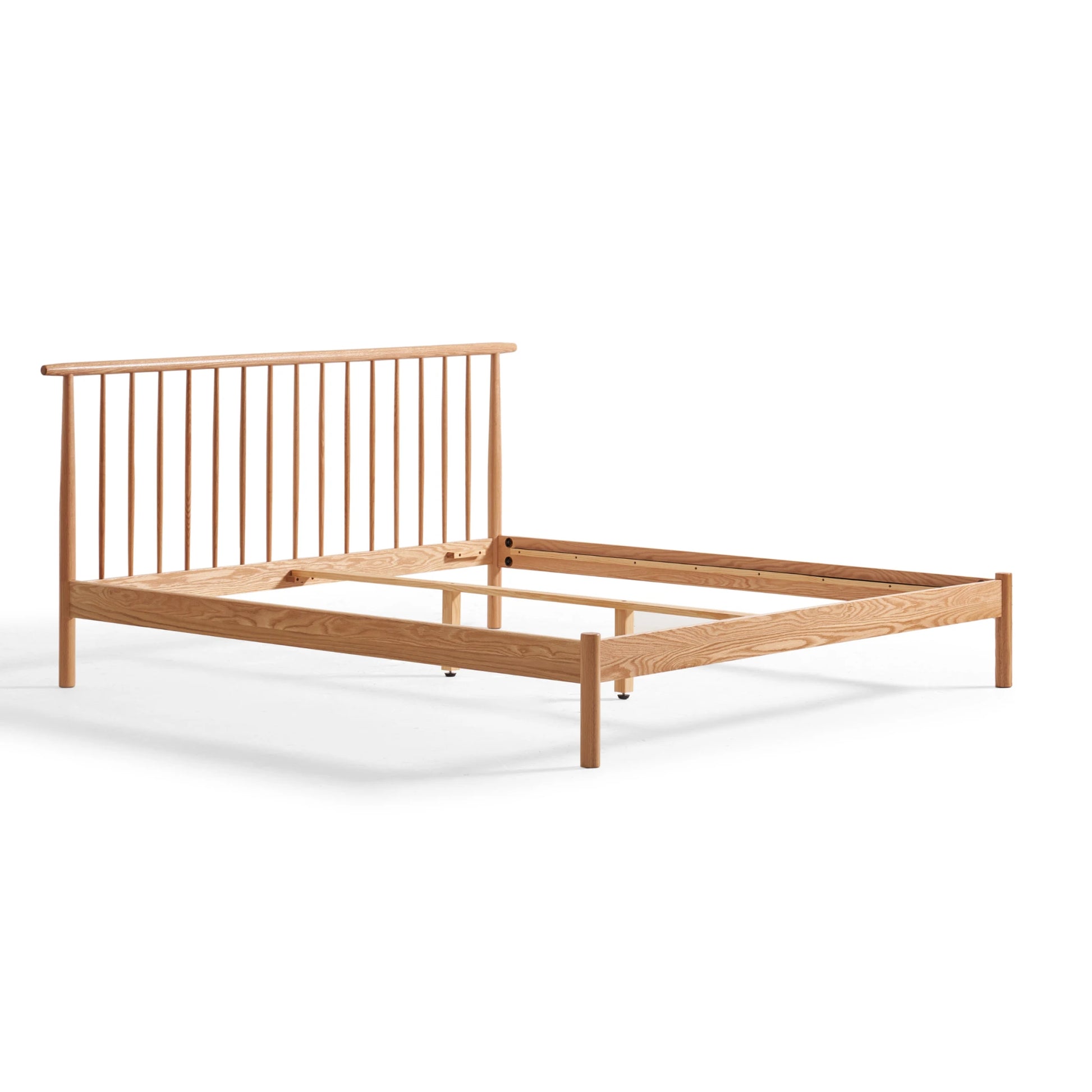 Solidwood Santa Rosa Bed Frame, Natural Wood