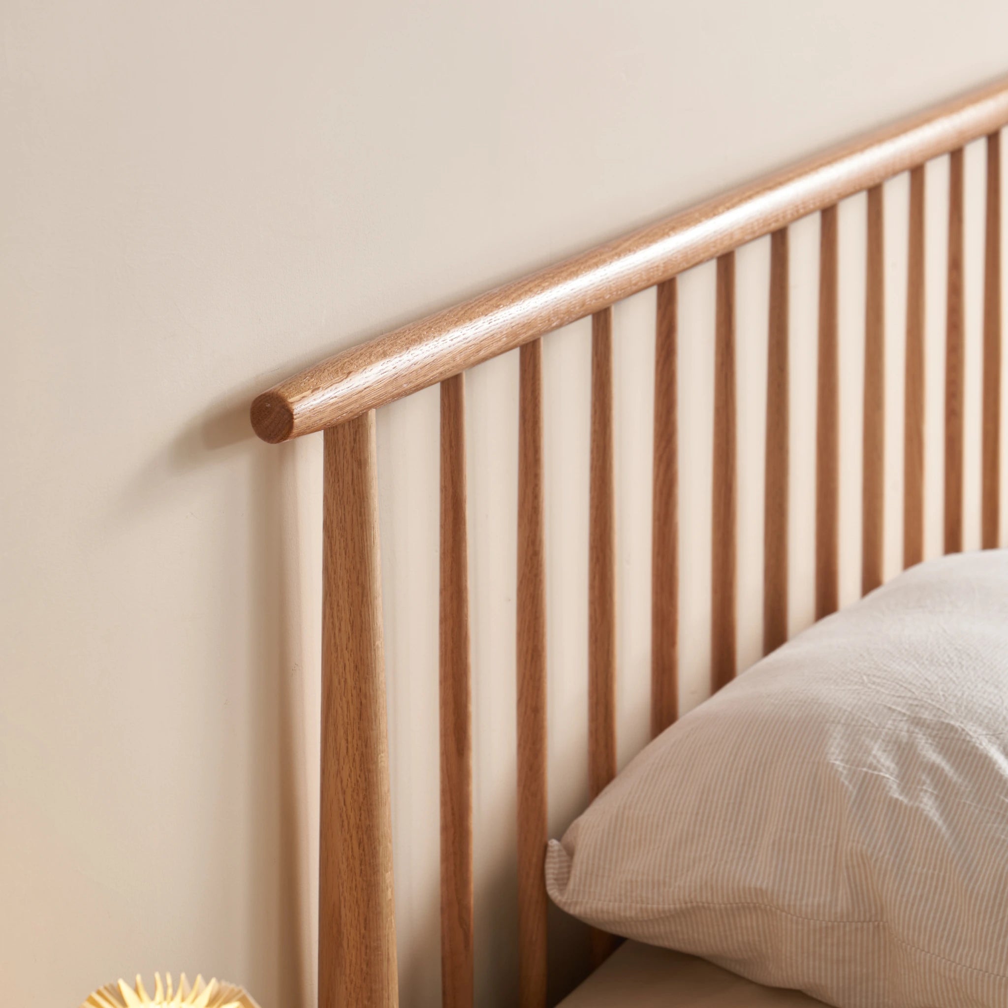 Solidwood Santa Rosa Bed Frame, Natural Wood