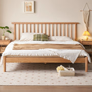 Solidwood Santa Rosa Bed Frame, Natural Wood