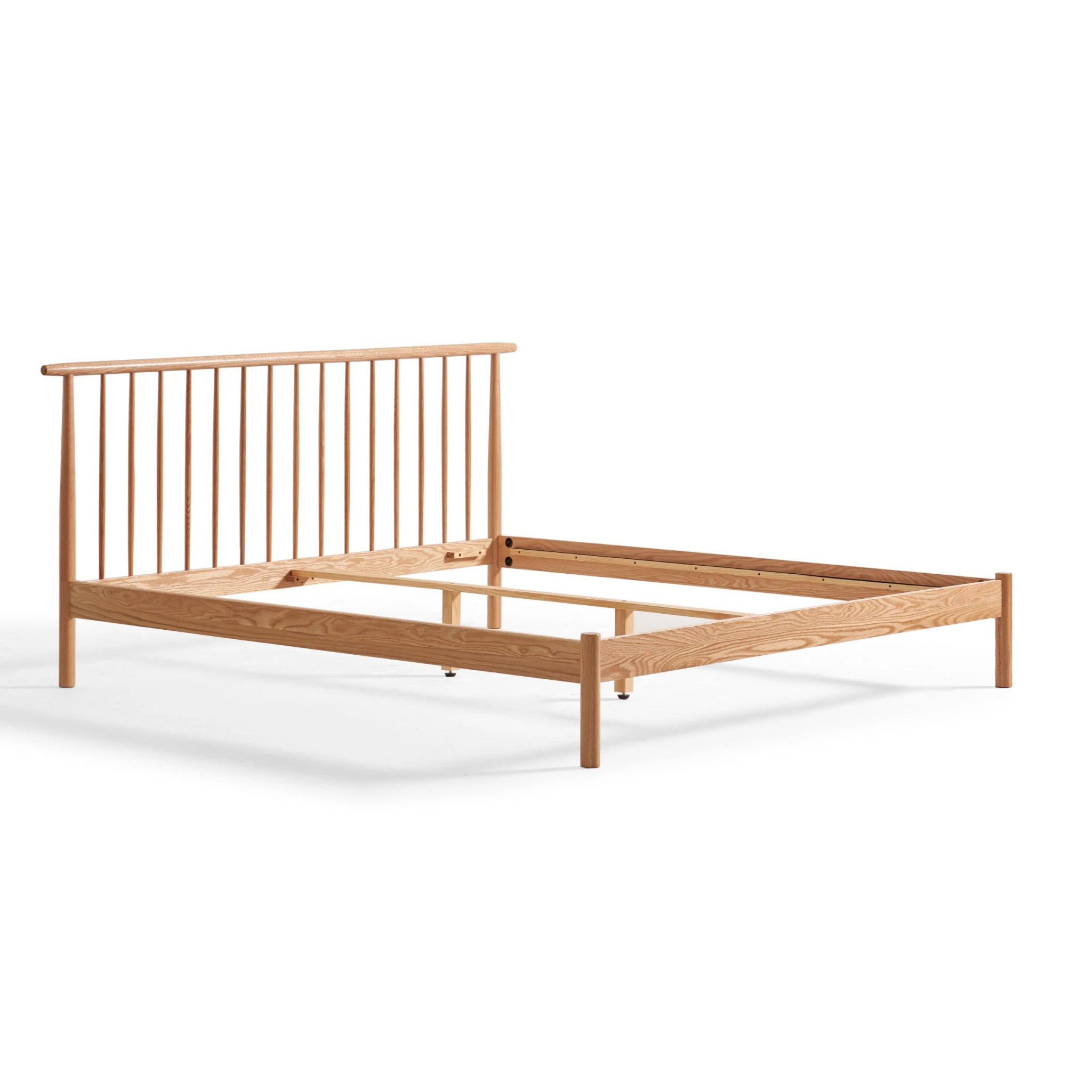 Solidwood Santa Rosa Bed Frame, Natural Wood