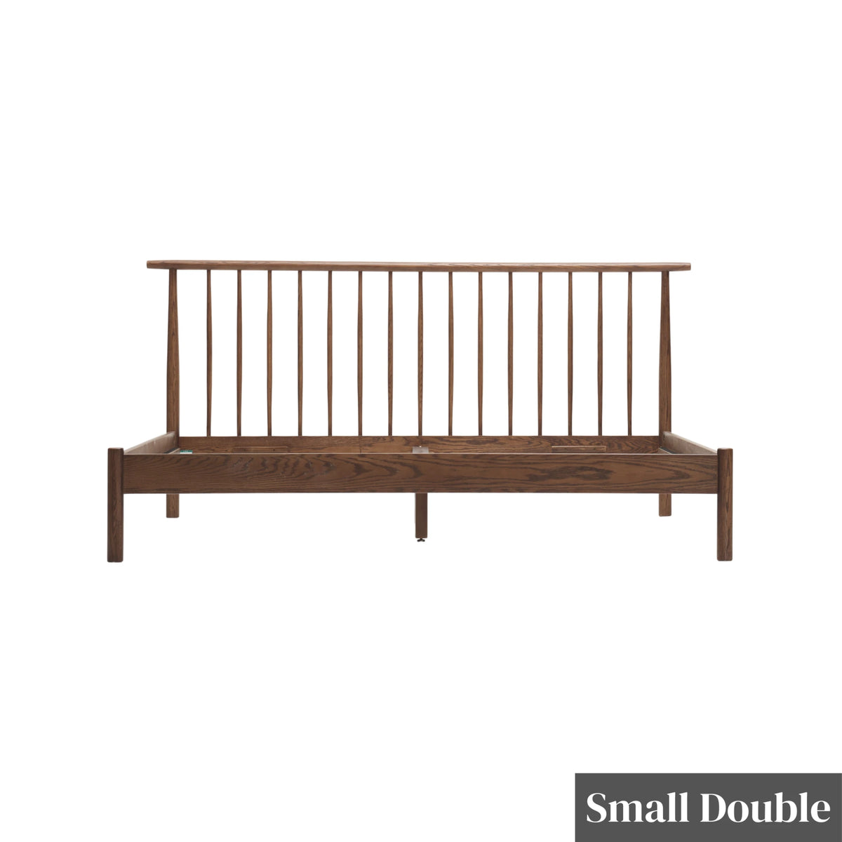 Solidwood Santa Rosa Bed Frame, Dark Wood