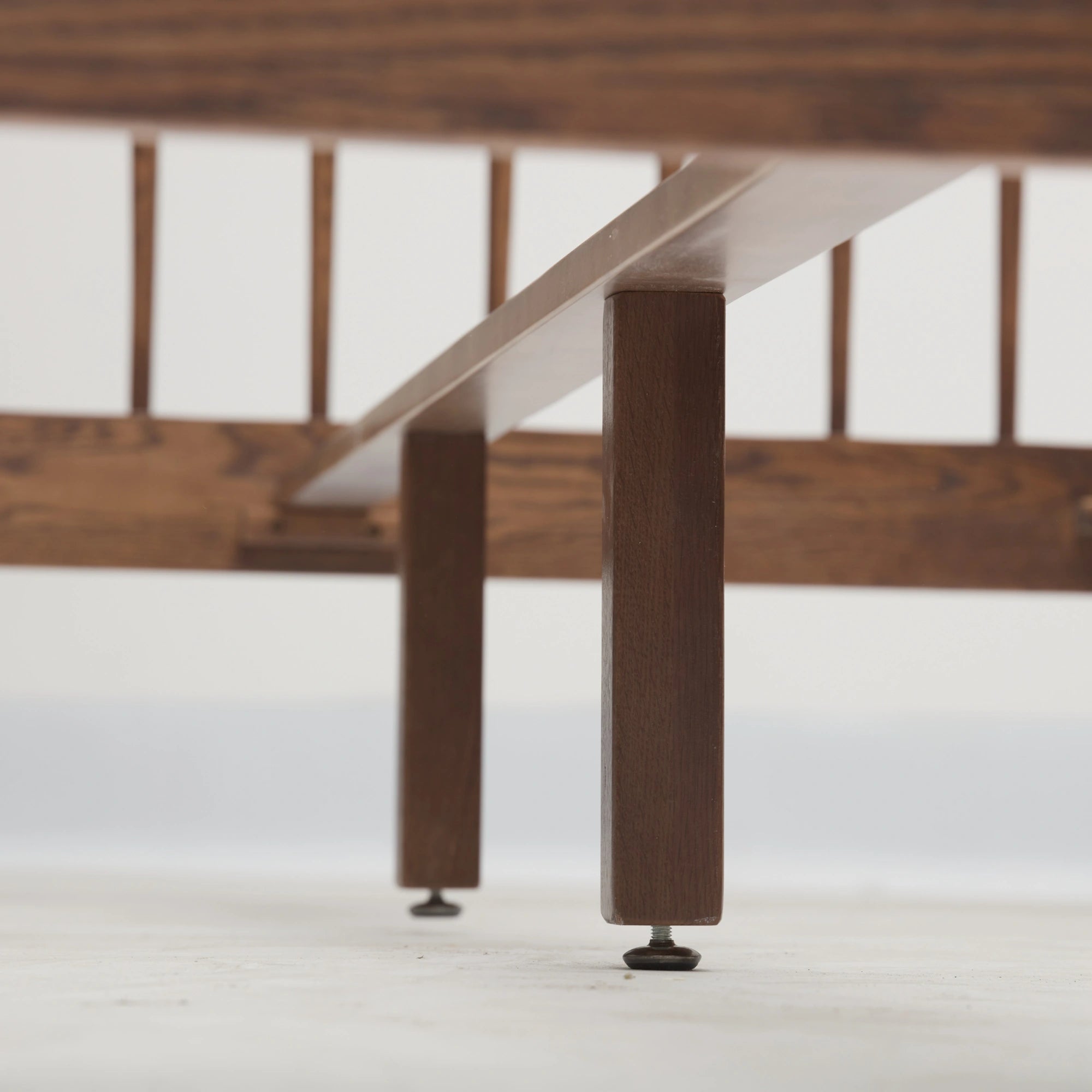 Solidwood Santa Rosa Bed Frame, Dark Wood