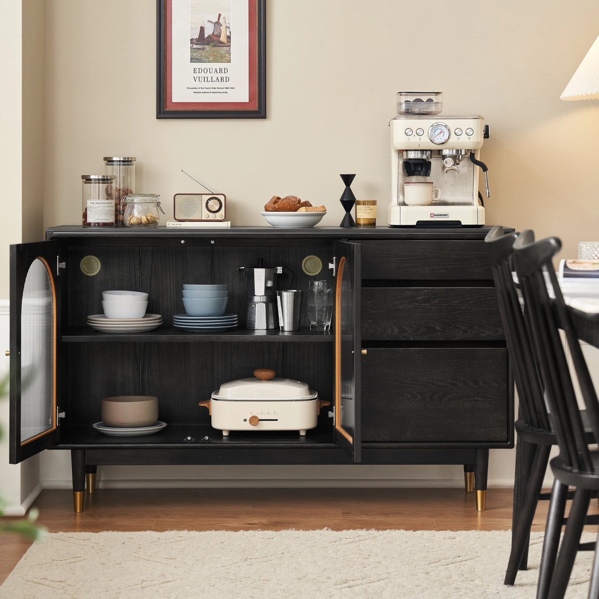 Solidwood Yelant Sideboard, 140cm