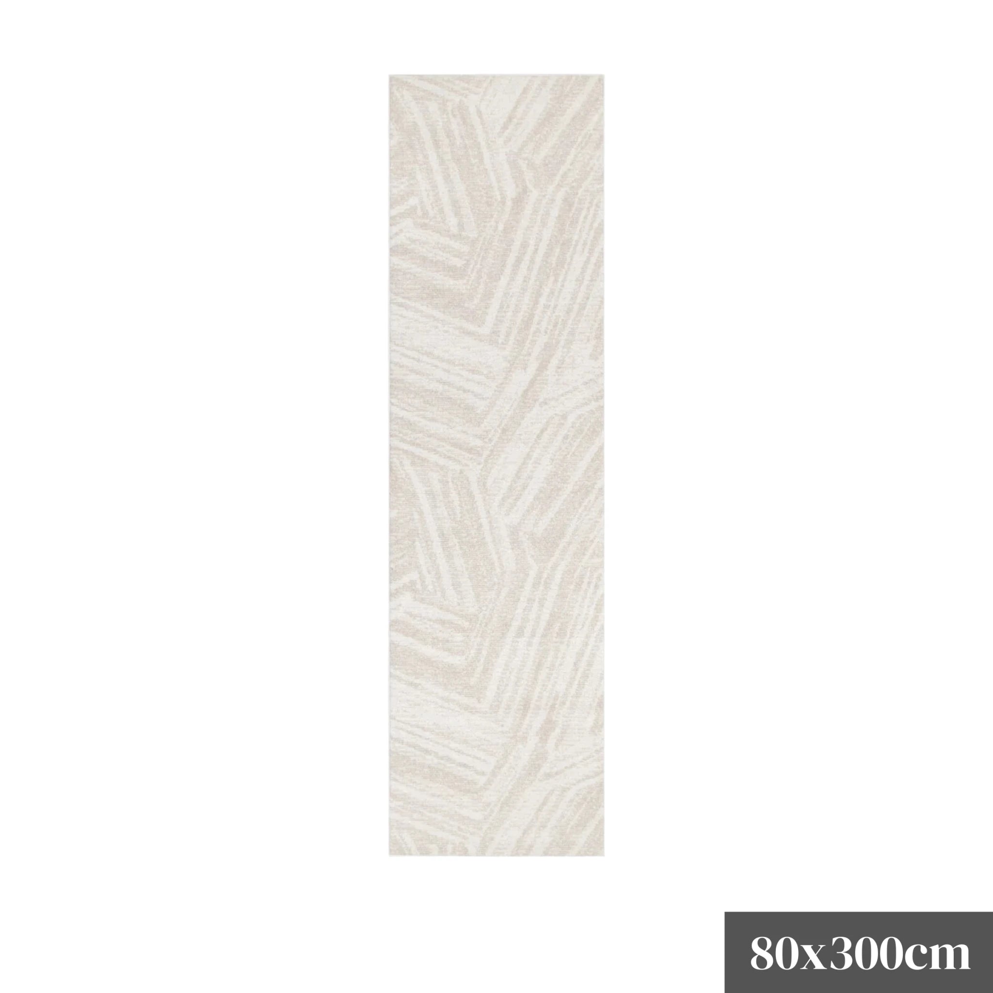 DreamWeaver Toscana Geo Lines Rug, Beige, Cream