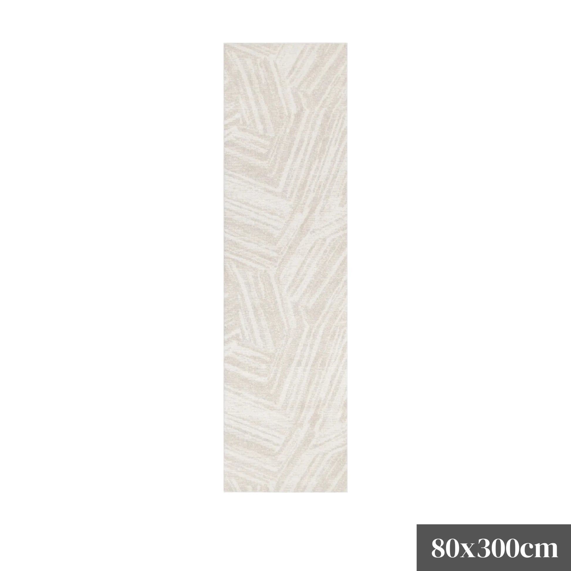 DreamWeaver Toscana Geo Lines Rug, Beige, Cream