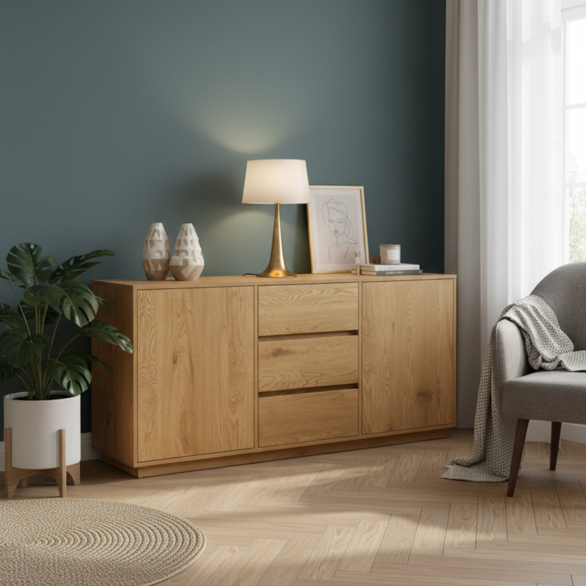 Loft Japandi Sideboard