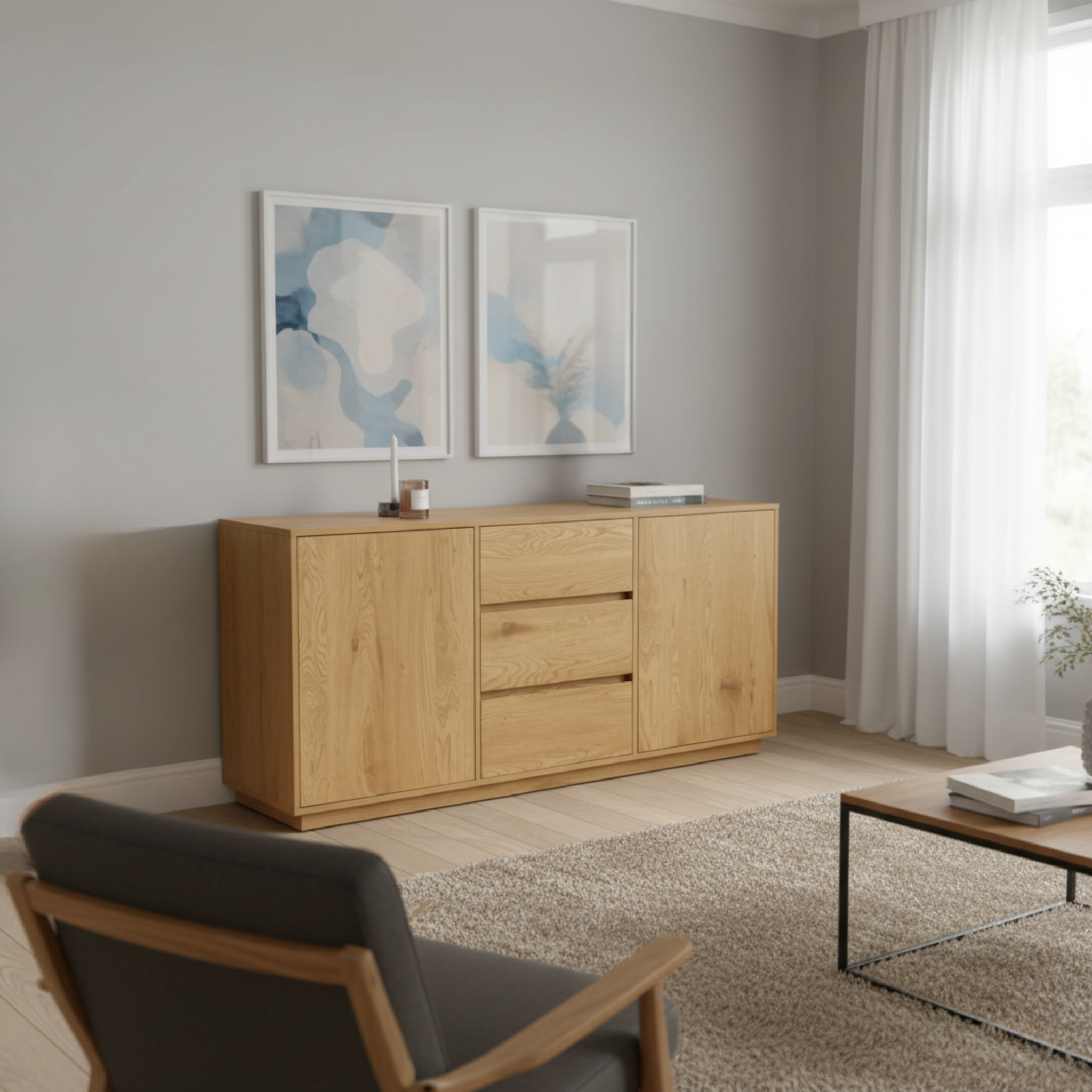 Loft Japandi Sideboard