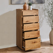 Loft Japandi Chest of 5 Drawers