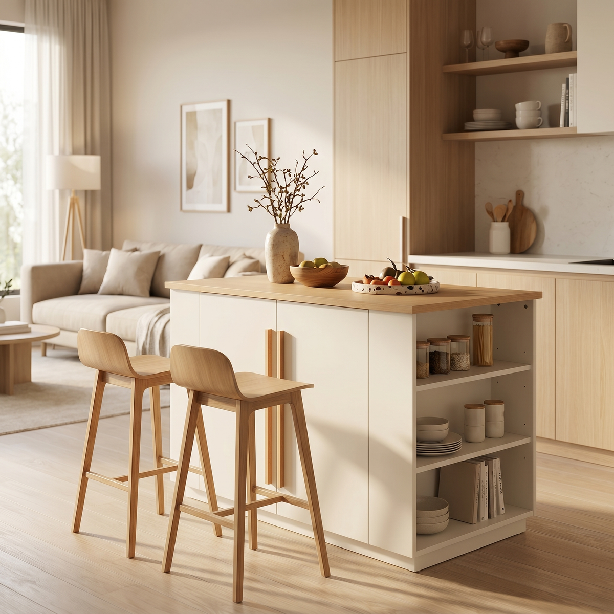 Loft Hansan Kitchen Island