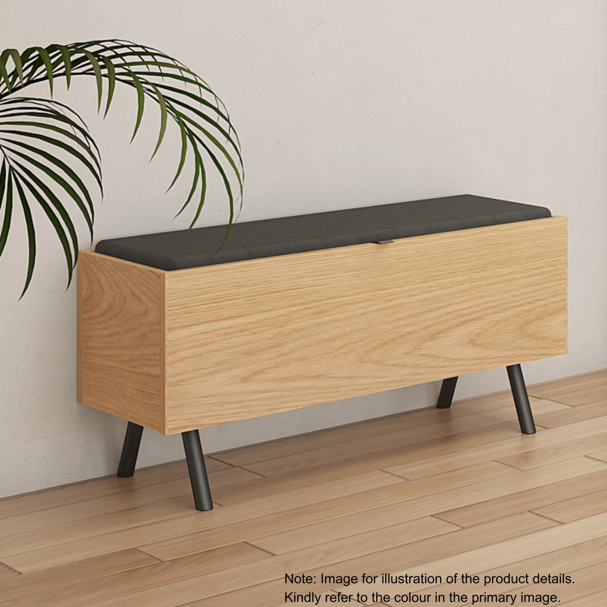 Loft Nordic Shoe Bench with Storage