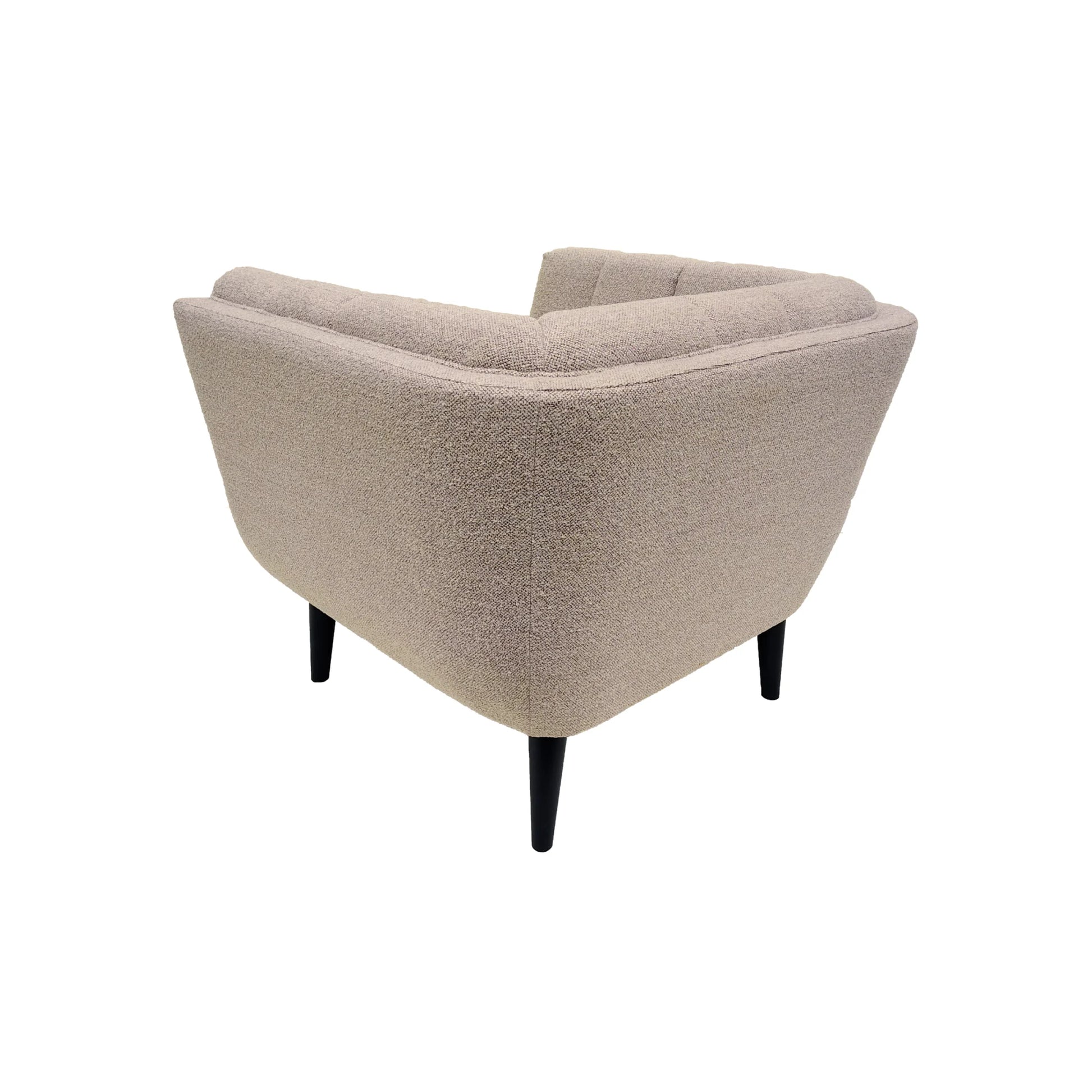 Hjem Design Tampa 1-Seater Sofa, Beige