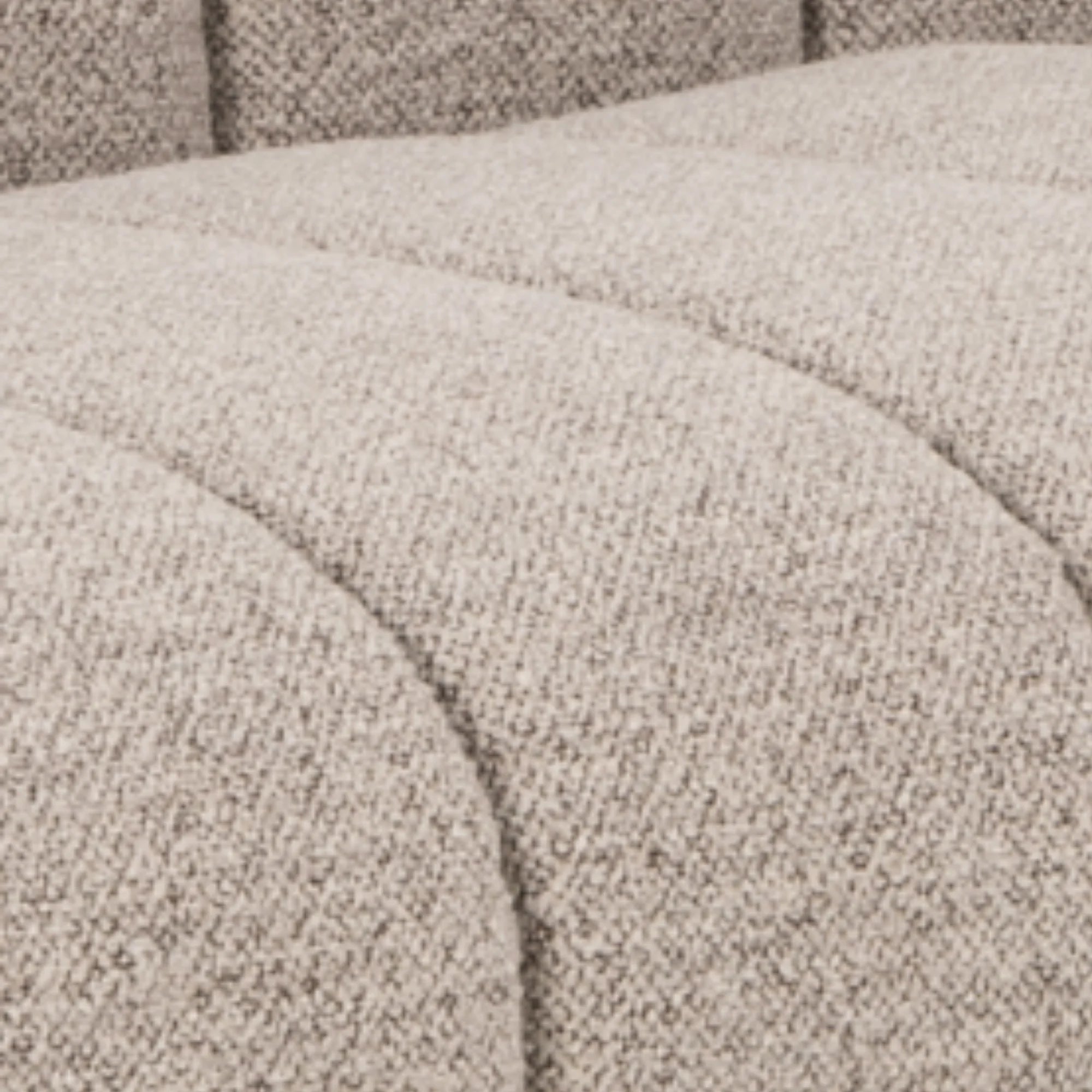Hjem Design Tampa 1-Seater Sofa, Beige