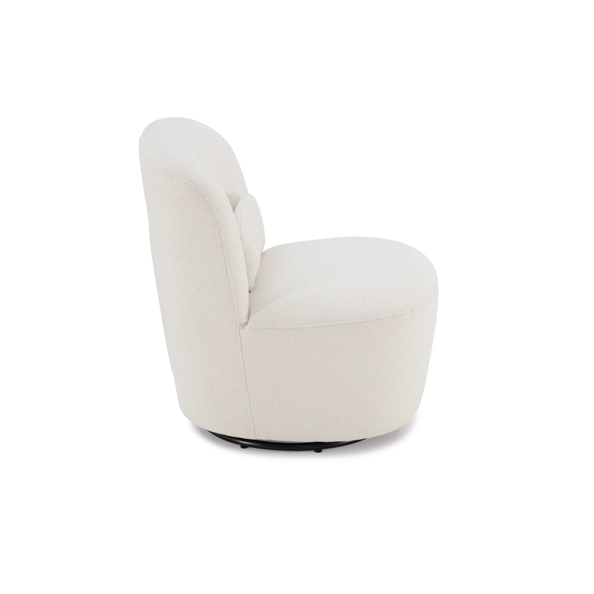 MODE Domi Swivel Chair, White