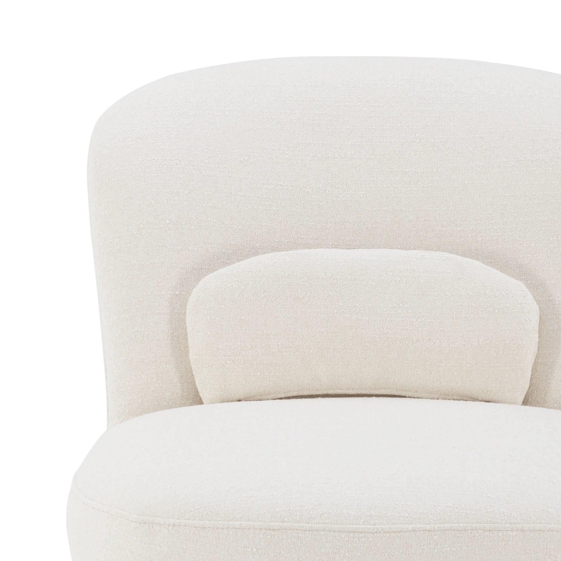 MODE Domi Swivel Chair, White