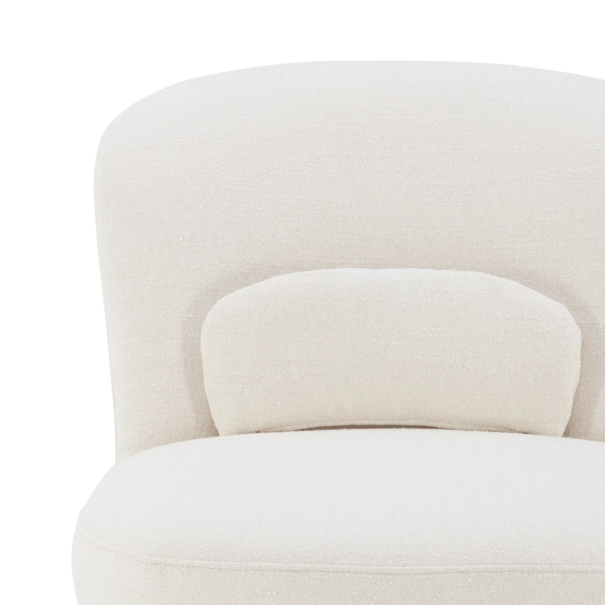 MODE Domi Swivel Chair, White