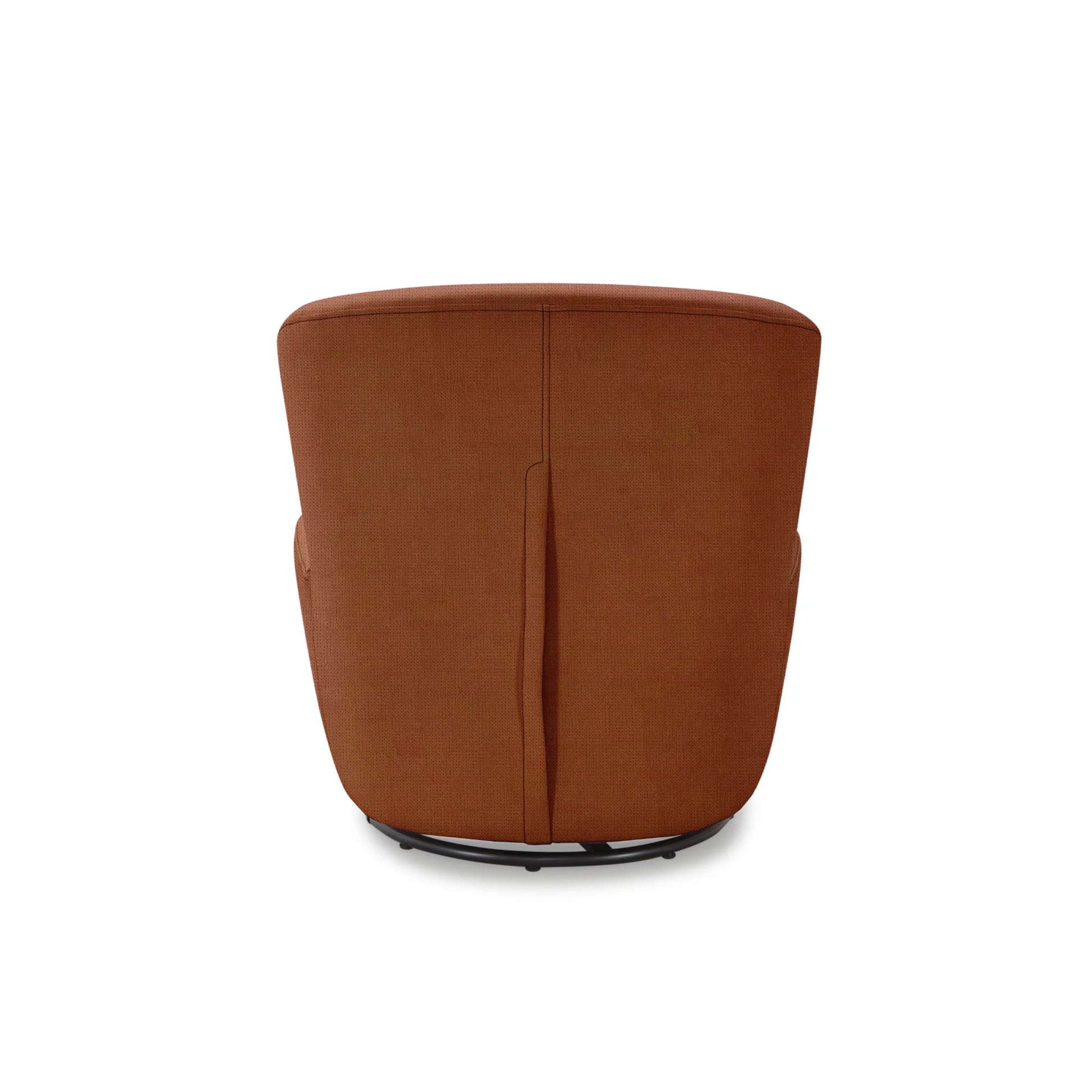 MODE Domi Swivel Chair, Burnt Orange