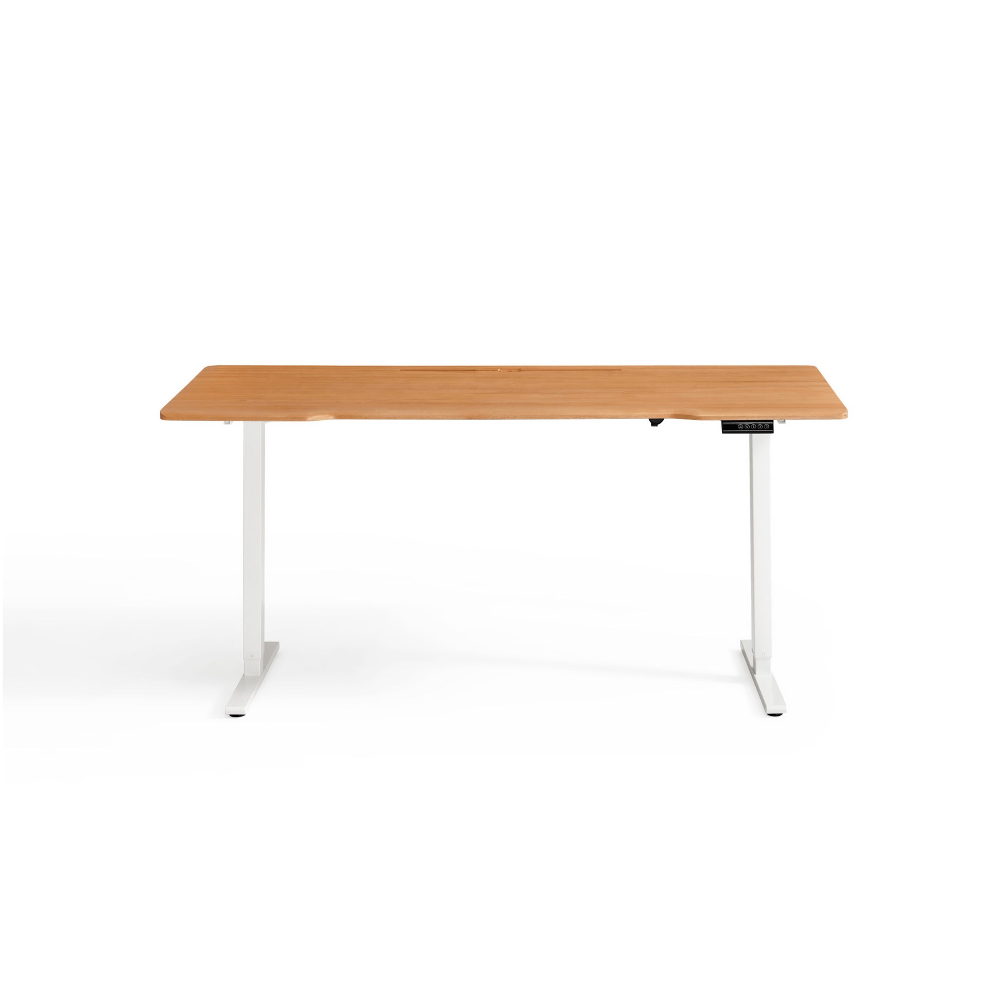 Linspire Lumen Electric Height Adjustable Standing Desk with Riser Stand, 120cm