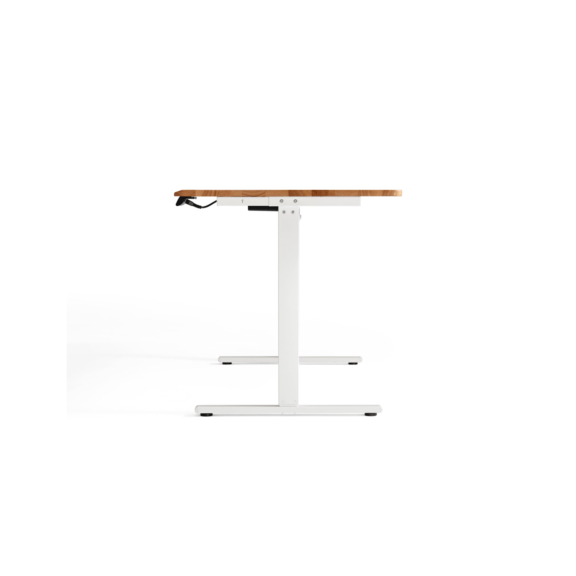 Linspire Lumen Electric Height Adjustable Standing Desk with Riser Stand, 120cm