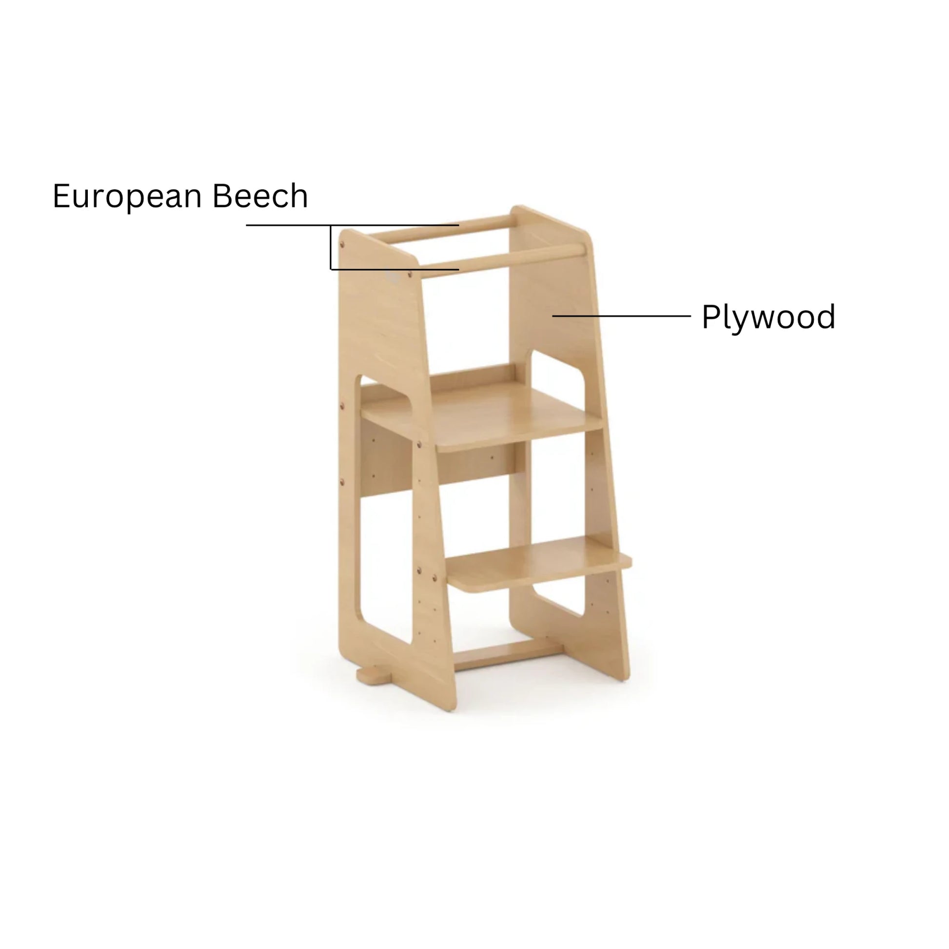 Boori Tidy Kids Learning Tower, Beech