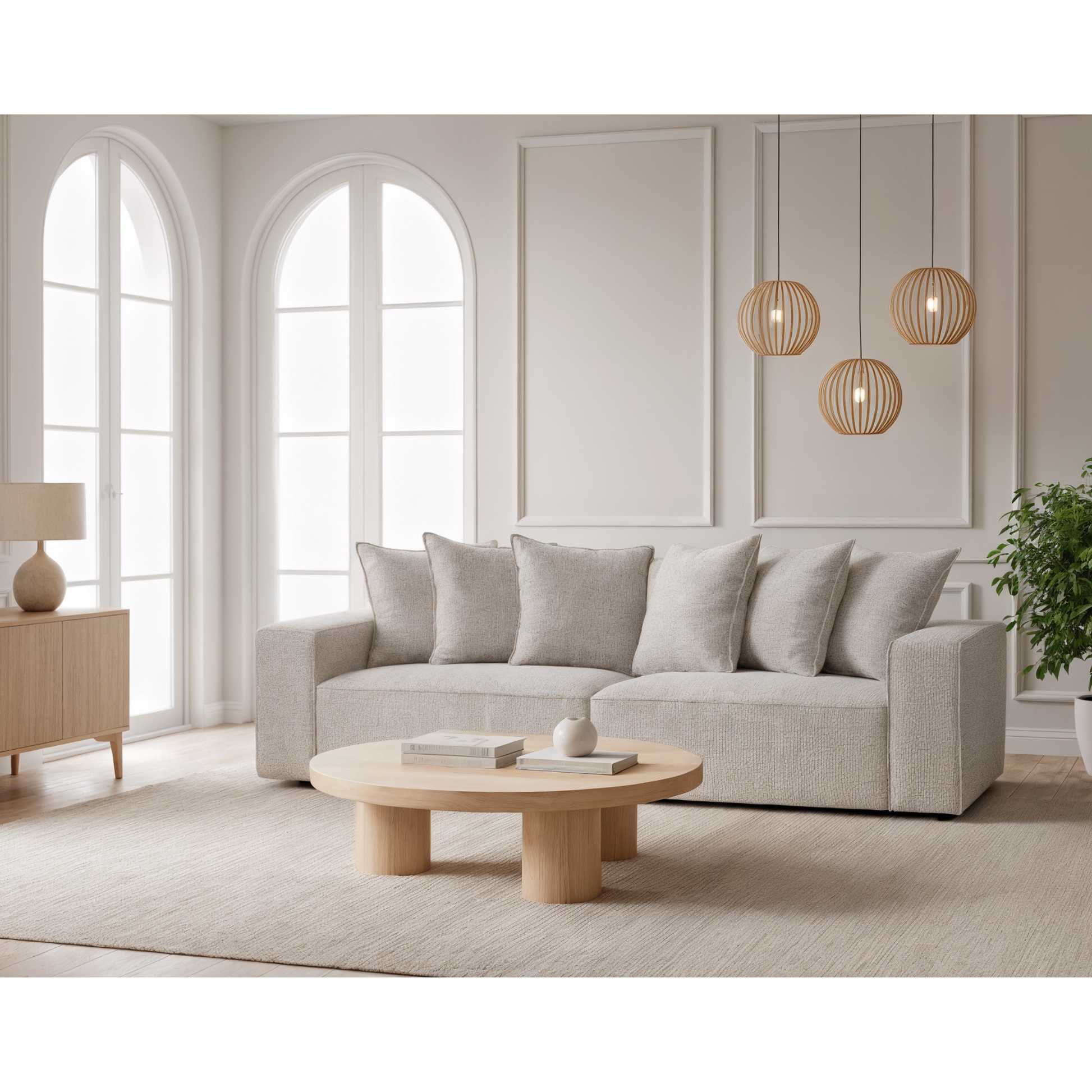 MODE Stella 4-Seater Sofa, Valley Fog
