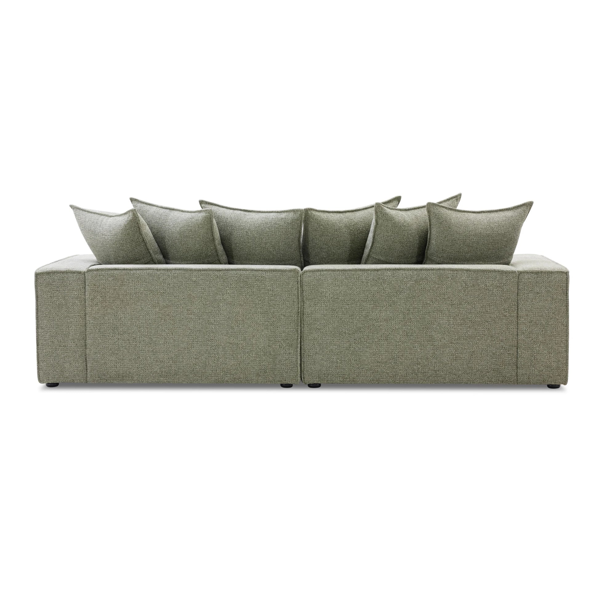 MODE Stella 4-Seater Sofa, Muted Olive