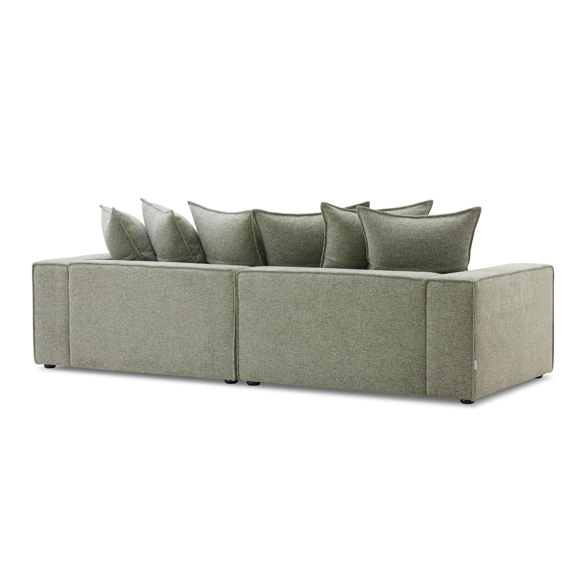 MODE Stella 4-Seater Sofa, Muted Olive