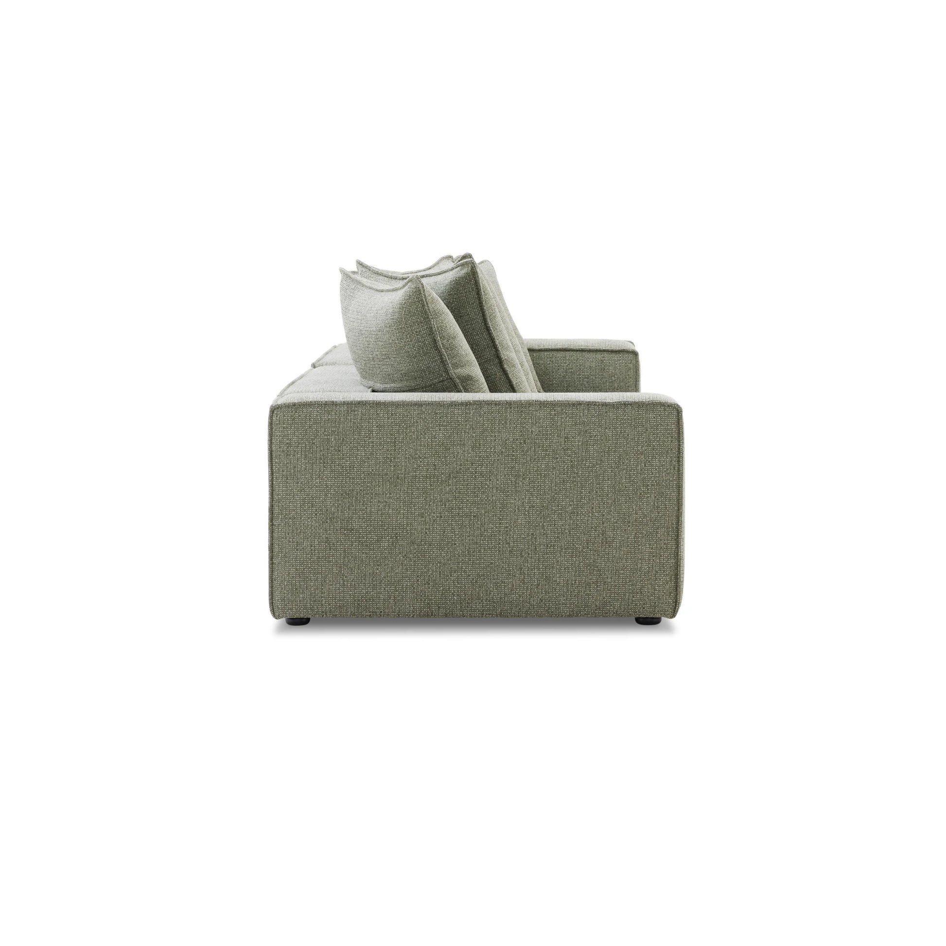 MODE Stella 4-Seater Sofa, Muted Olive