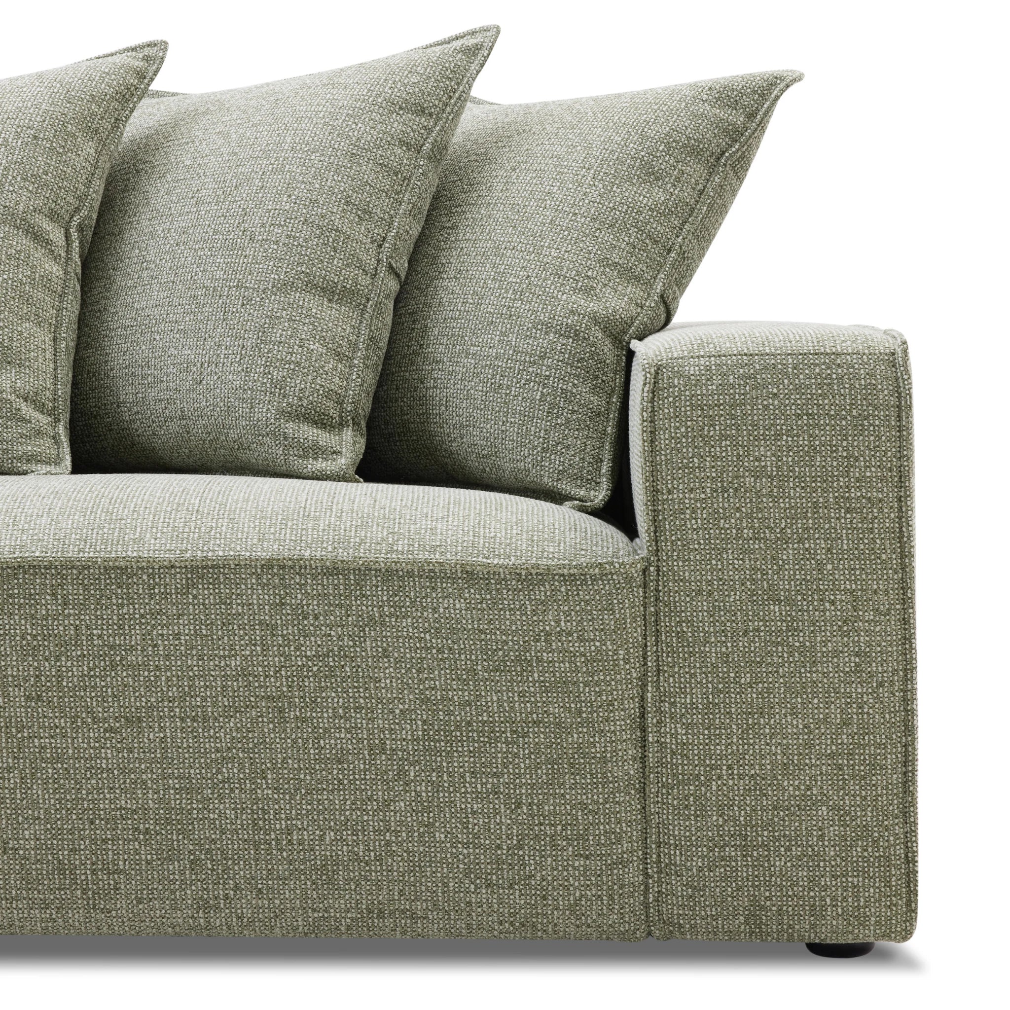MODE Stella 4-Seater Sofa, Muted Olive
