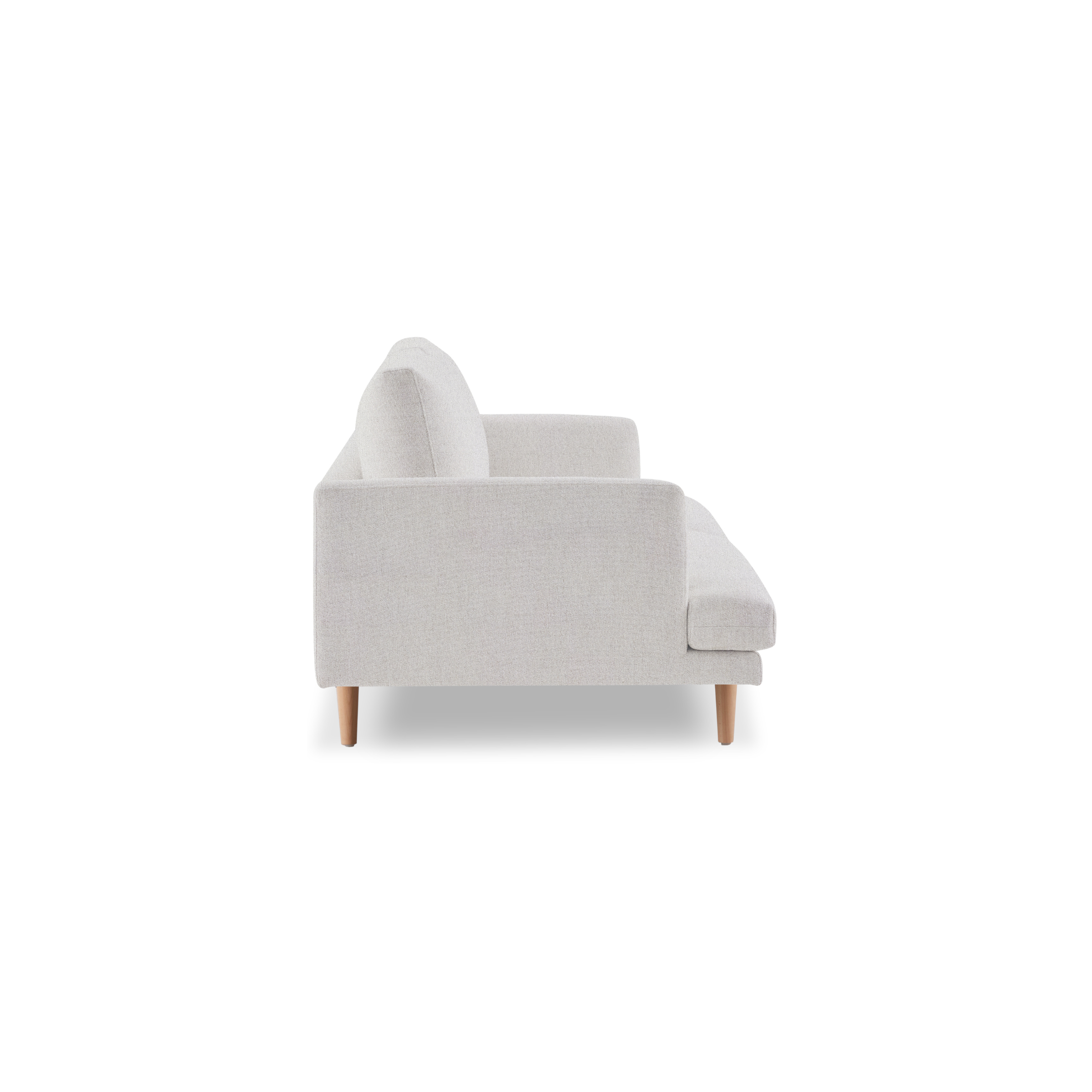 MODE Sola 3-Seater Sofa, Light Taupe