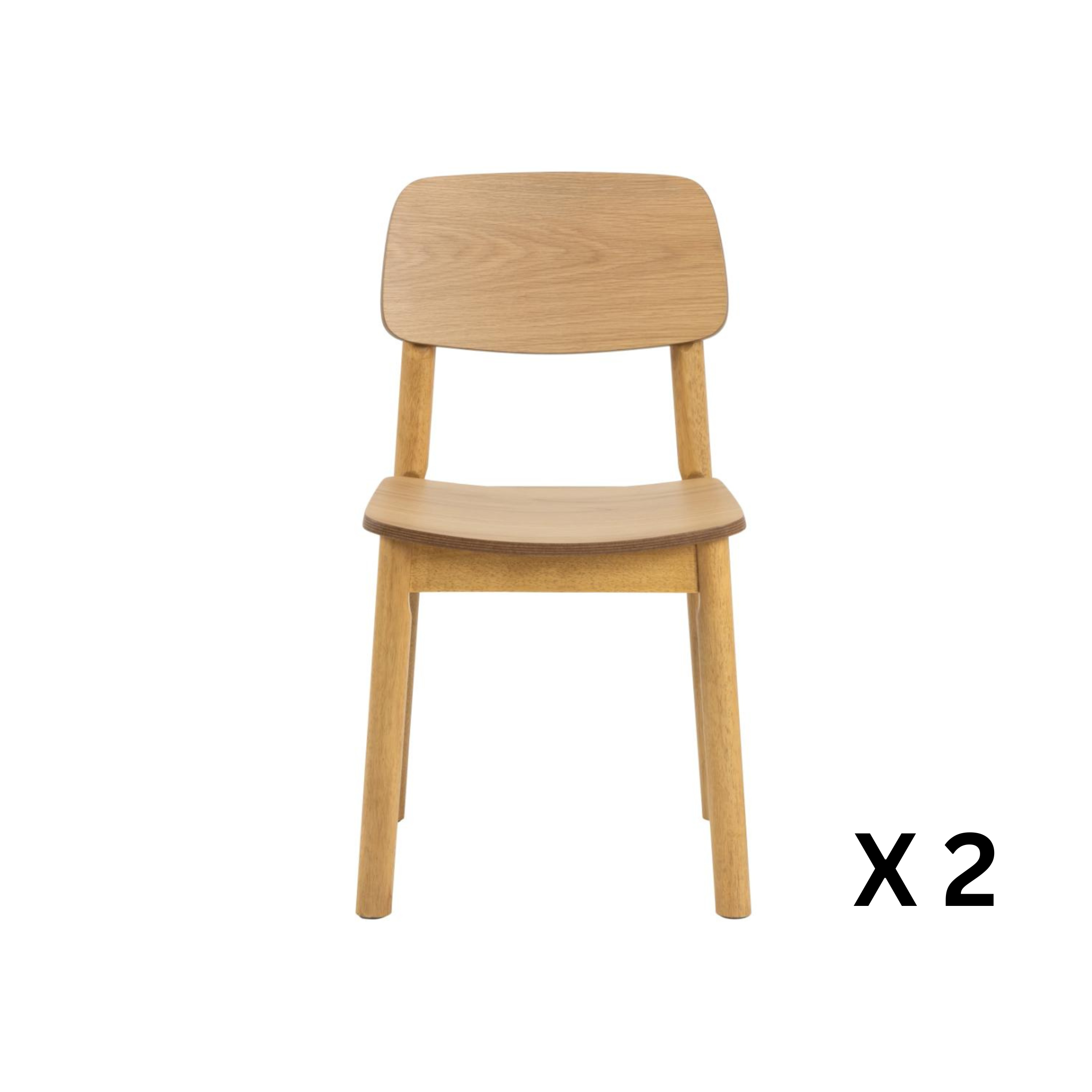 Hjem Design Barlow Dining Chair, Set of 2