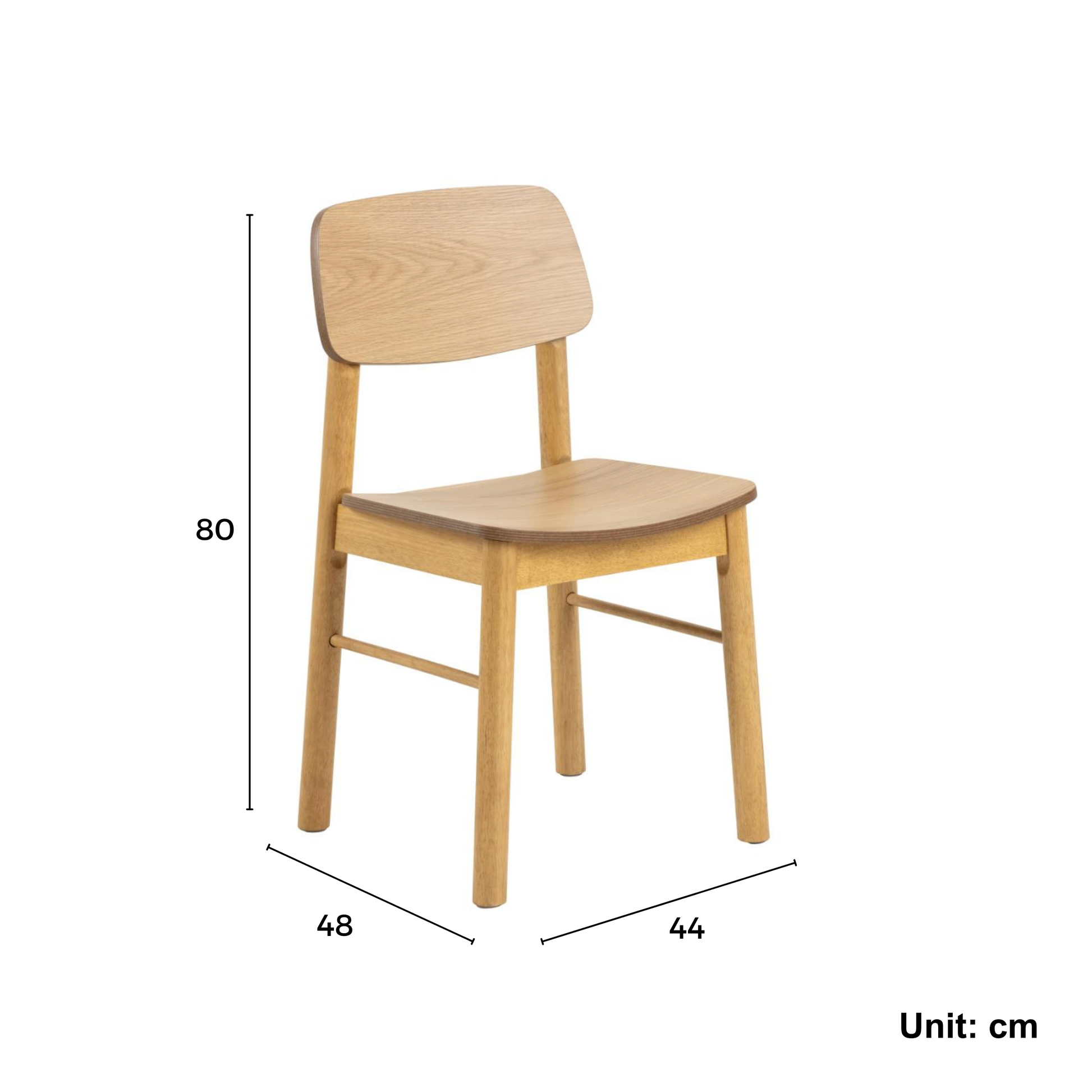 Hjem Design Barlow Dining Chair, Set of 2