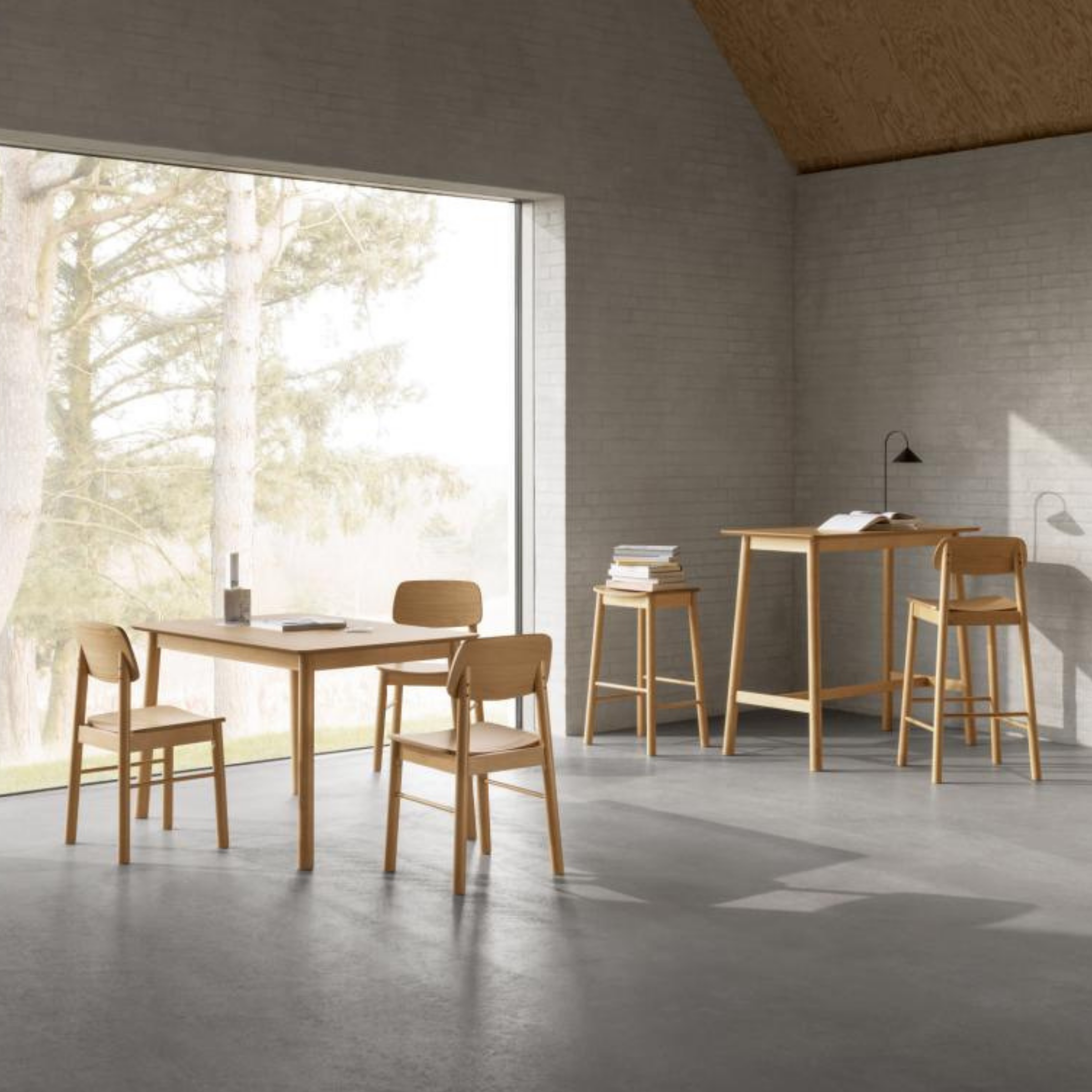 Hjem Design Baren Rectangular Dining Table