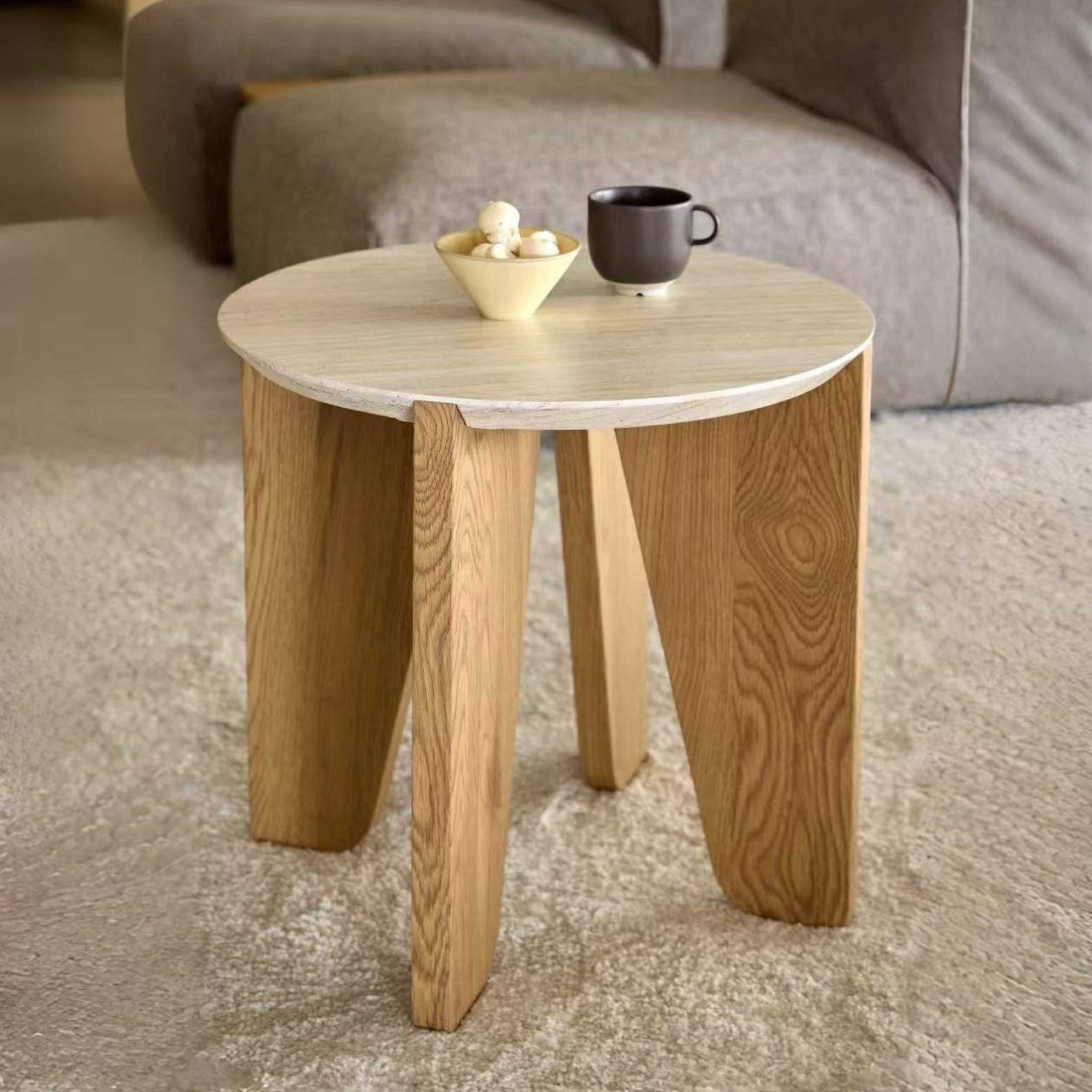 Hjem Design Dockland Round Side Table